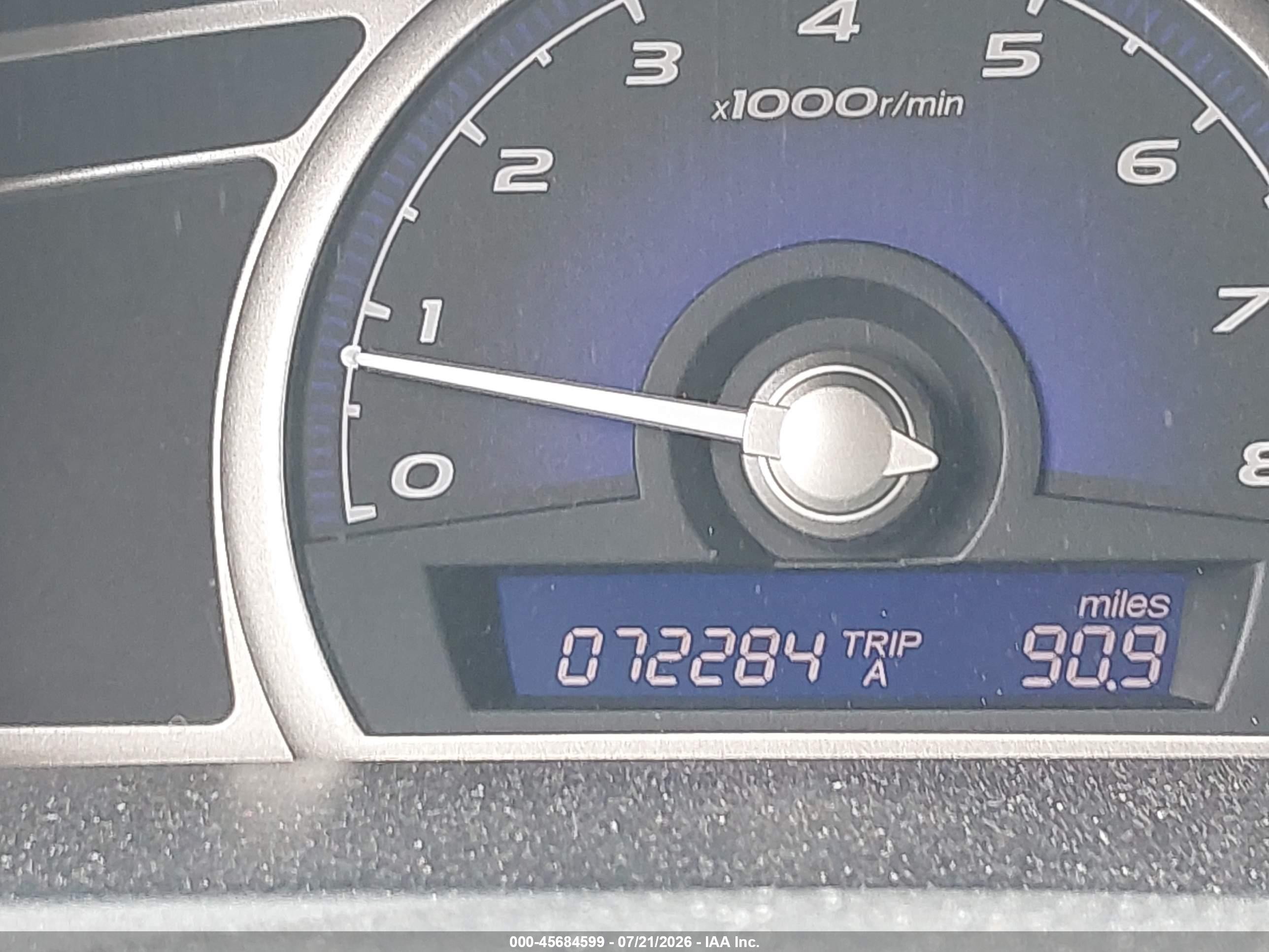 2007 Honda Civic Lx Brown vin: 1HGFA16567L036513