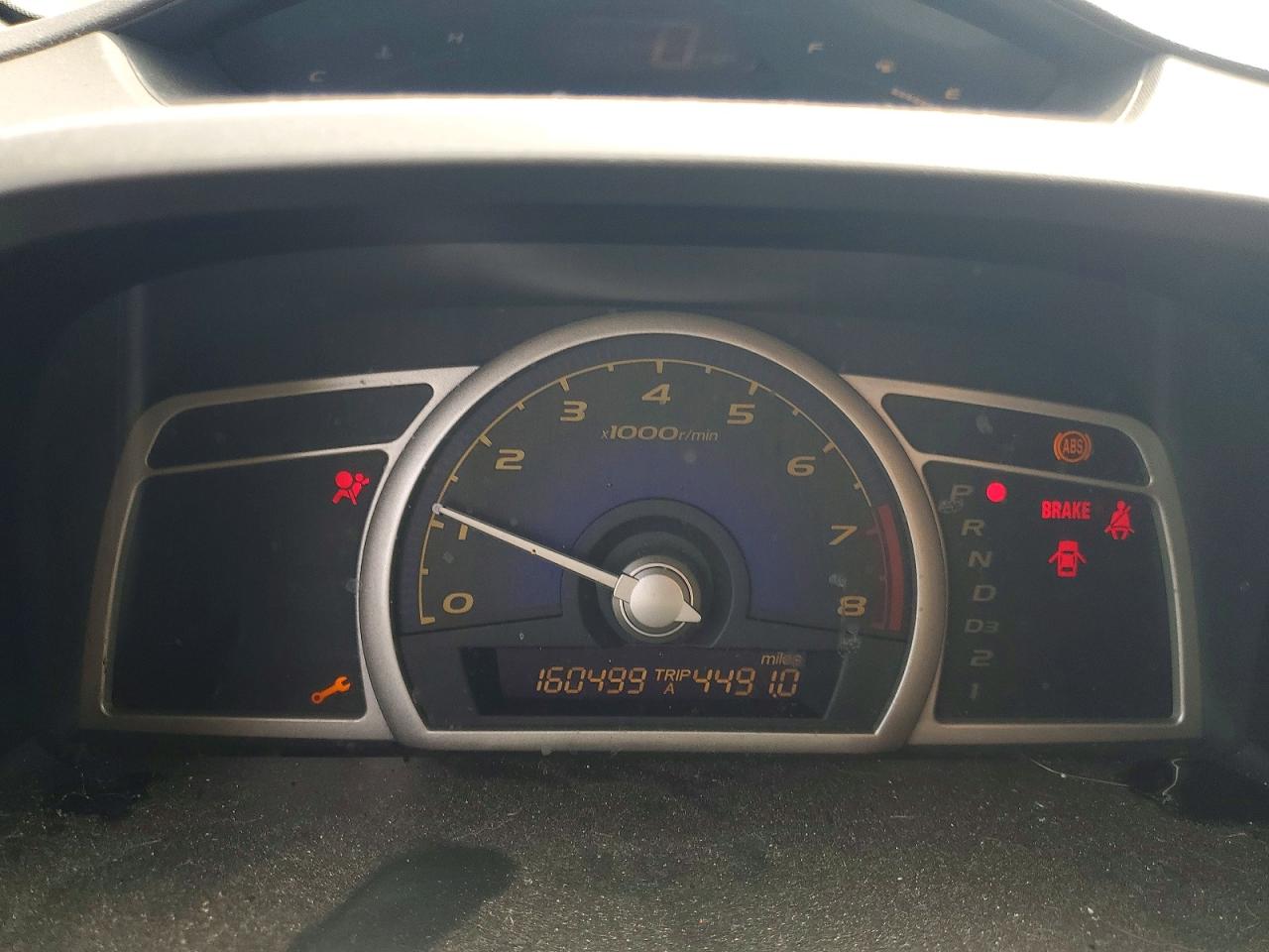 2007 Honda Civic Lx Синий vin: 1HGFA16567L037564