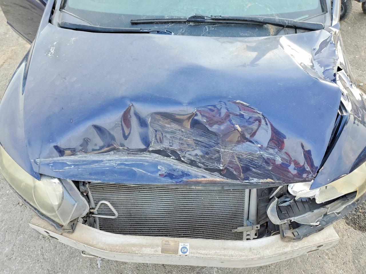 2007 Honda Civic Синий vin: 1HGFA16567L099143