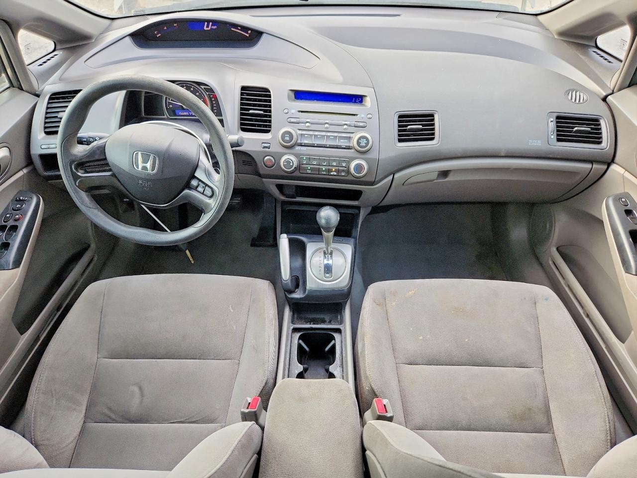 2007 Honda Civic Lx Gray vin: 1HGFA16567L108231
