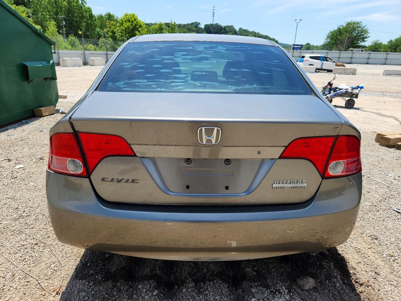 2007 Honda Civic Lx Gray vin: 1HGFA16567L108231