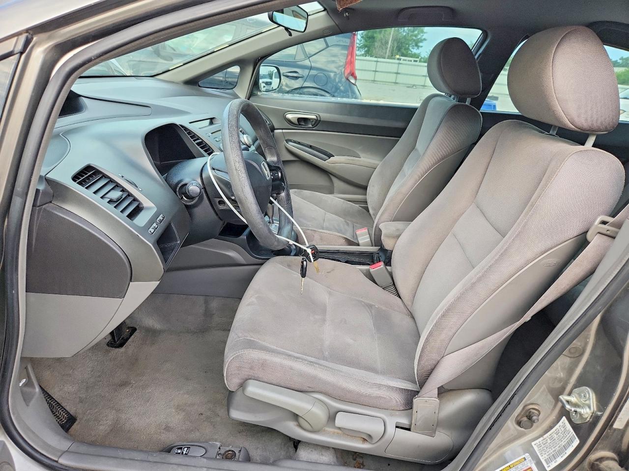 2007 Honda Civic Lx Gray vin: 1HGFA16567L108231