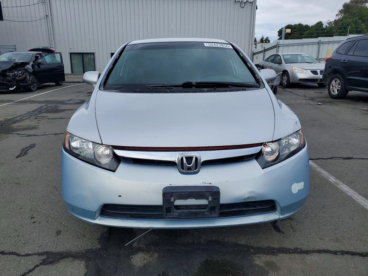2007 Honda Civic Lx Silver vin: 1HGFA16567L112330