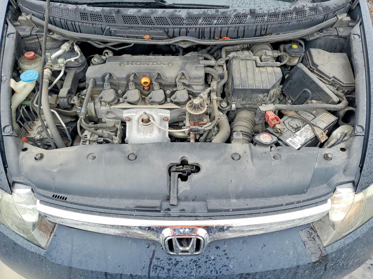 2007 Honda Civic Lx Черный vin: 1HGFA16567L119598