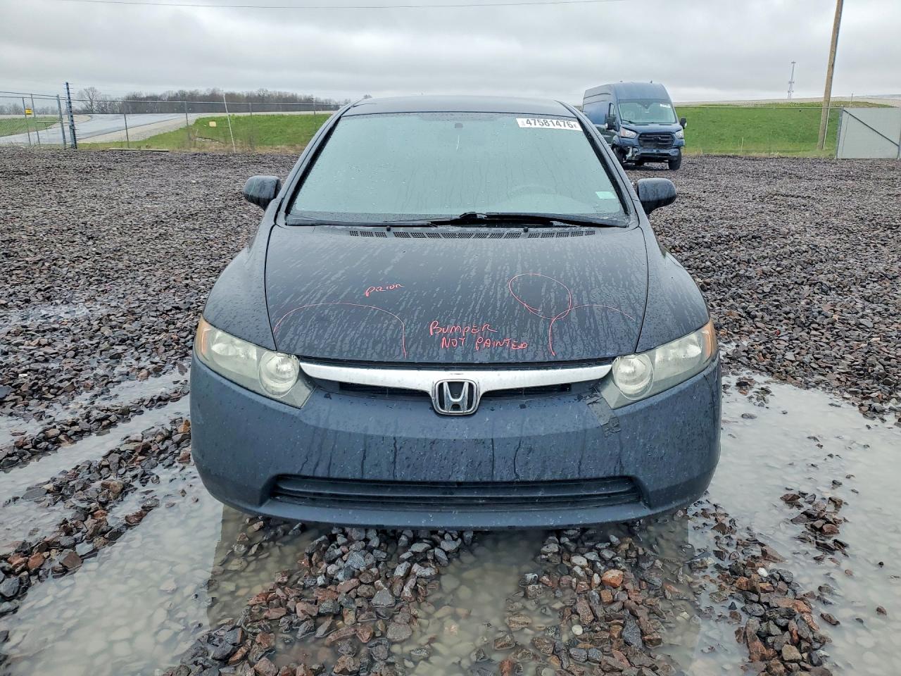 2007 Honda Civic Lx Черный vin: 1HGFA16567L119598