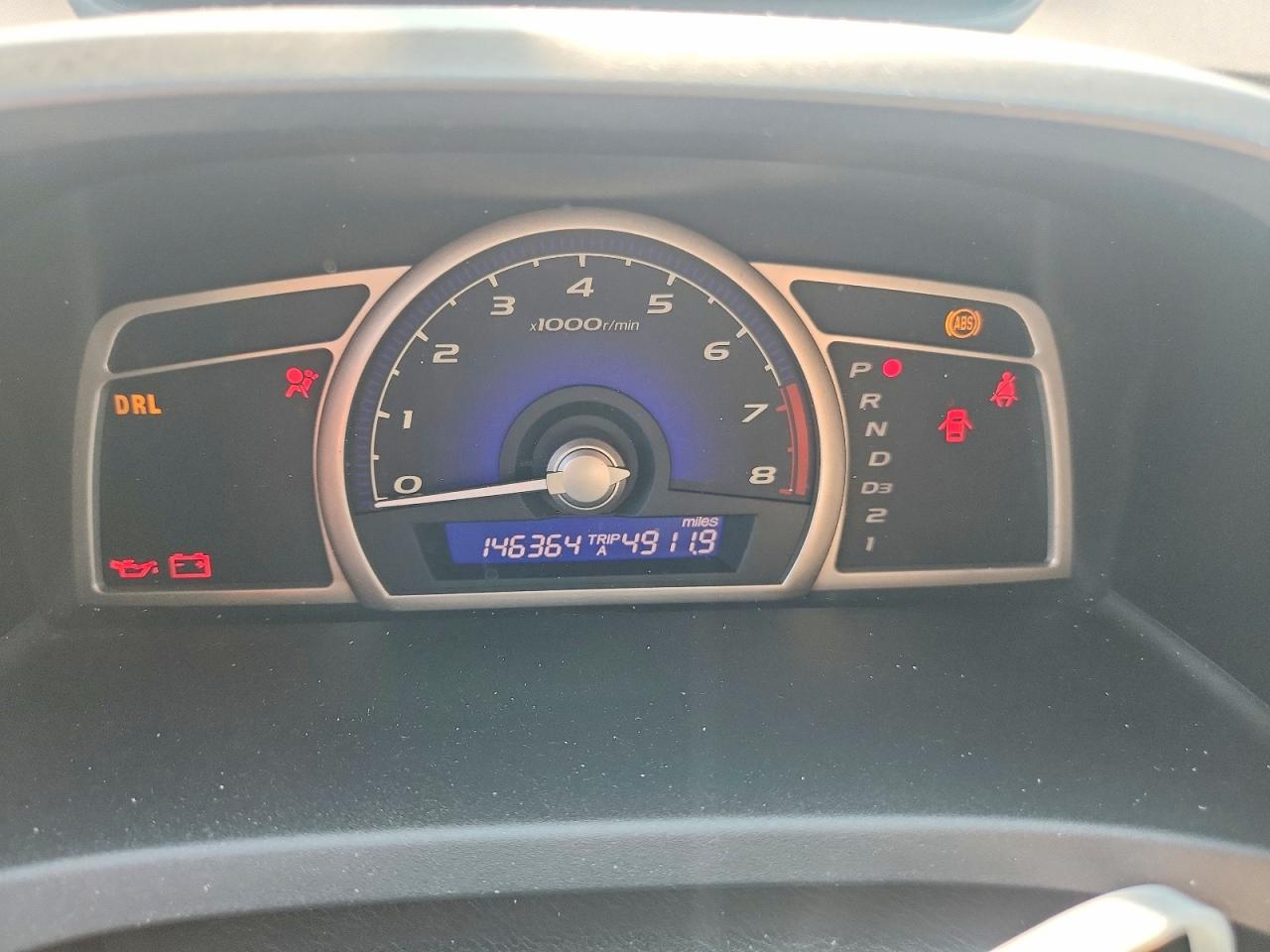 2007 Honda Civic Lx Gray vin: 1HGFA16567L136496