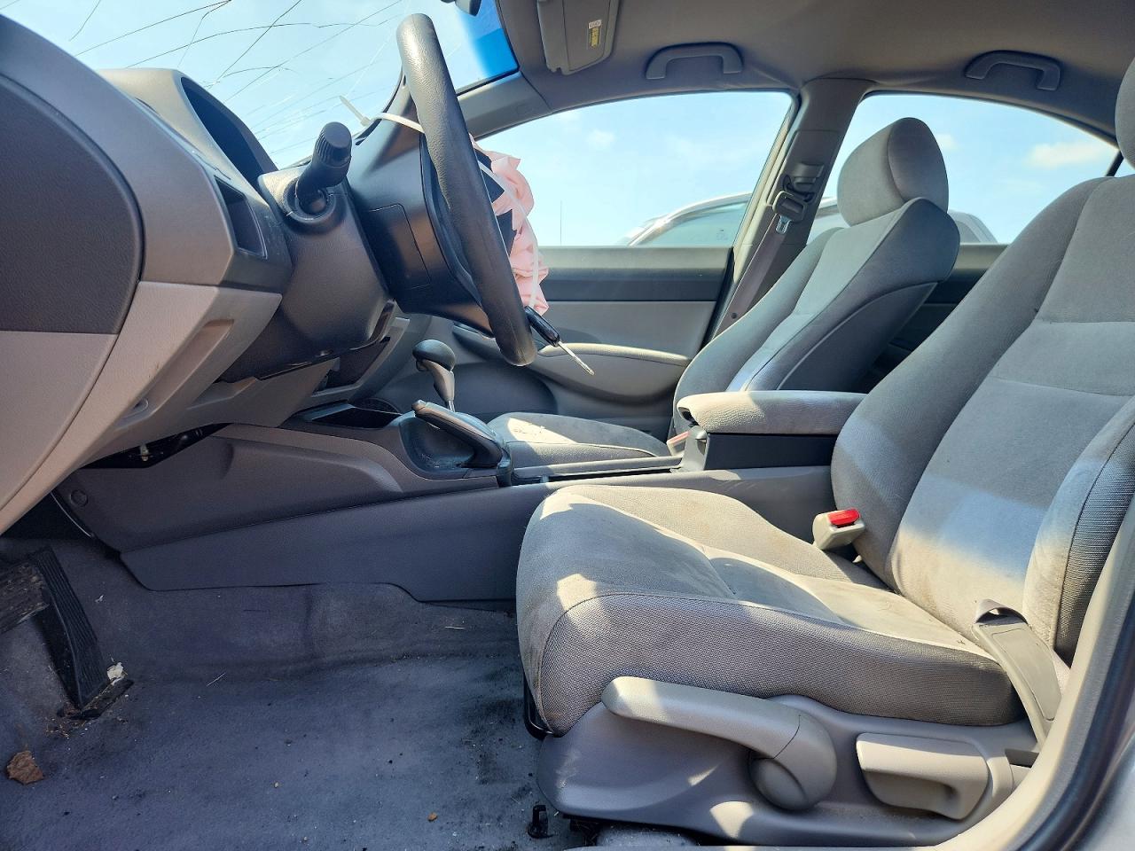 2007 Honda Civic Lx Gray vin: 1HGFA16567L136496