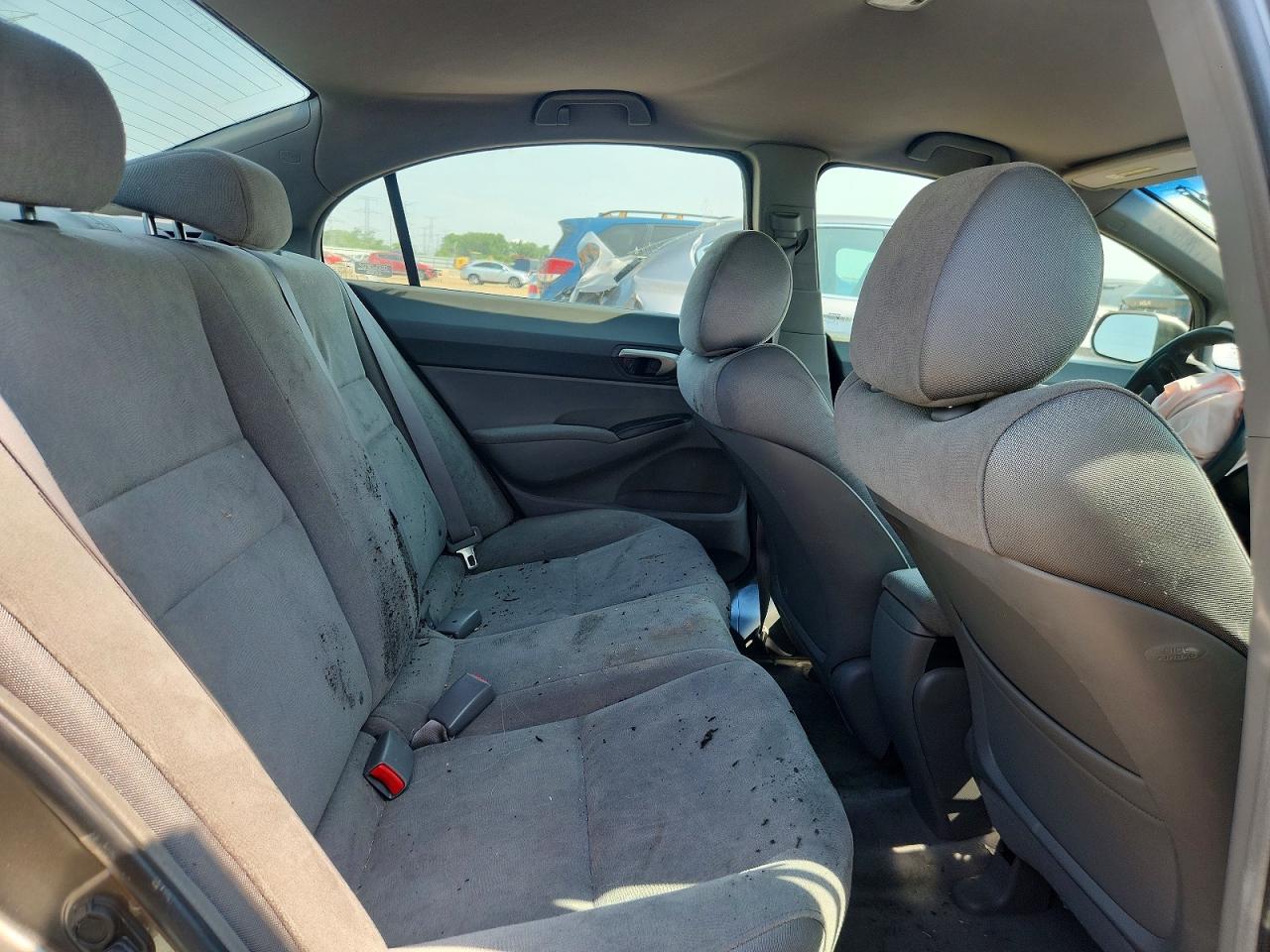 2007 Honda Civic Lx Gray vin: 1HGFA16567L136496