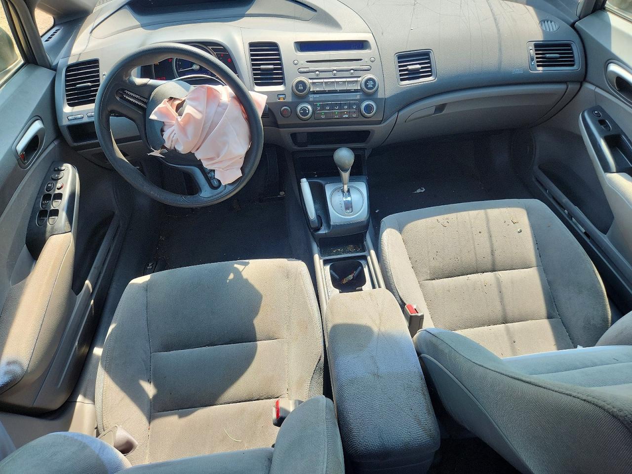 2007 Honda Civic Lx Gray vin: 1HGFA16567L136496
