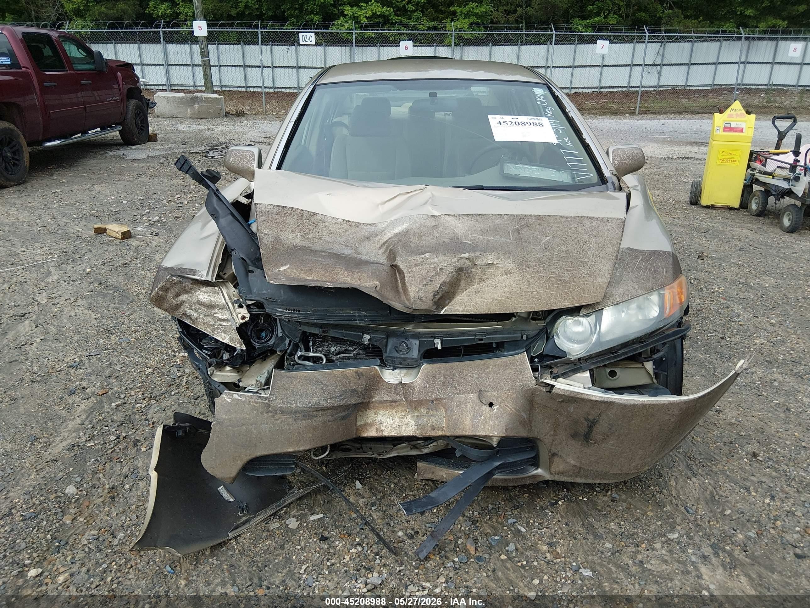 2007 Honda Civic Lx Gold vin: 1HGFA16567L141777