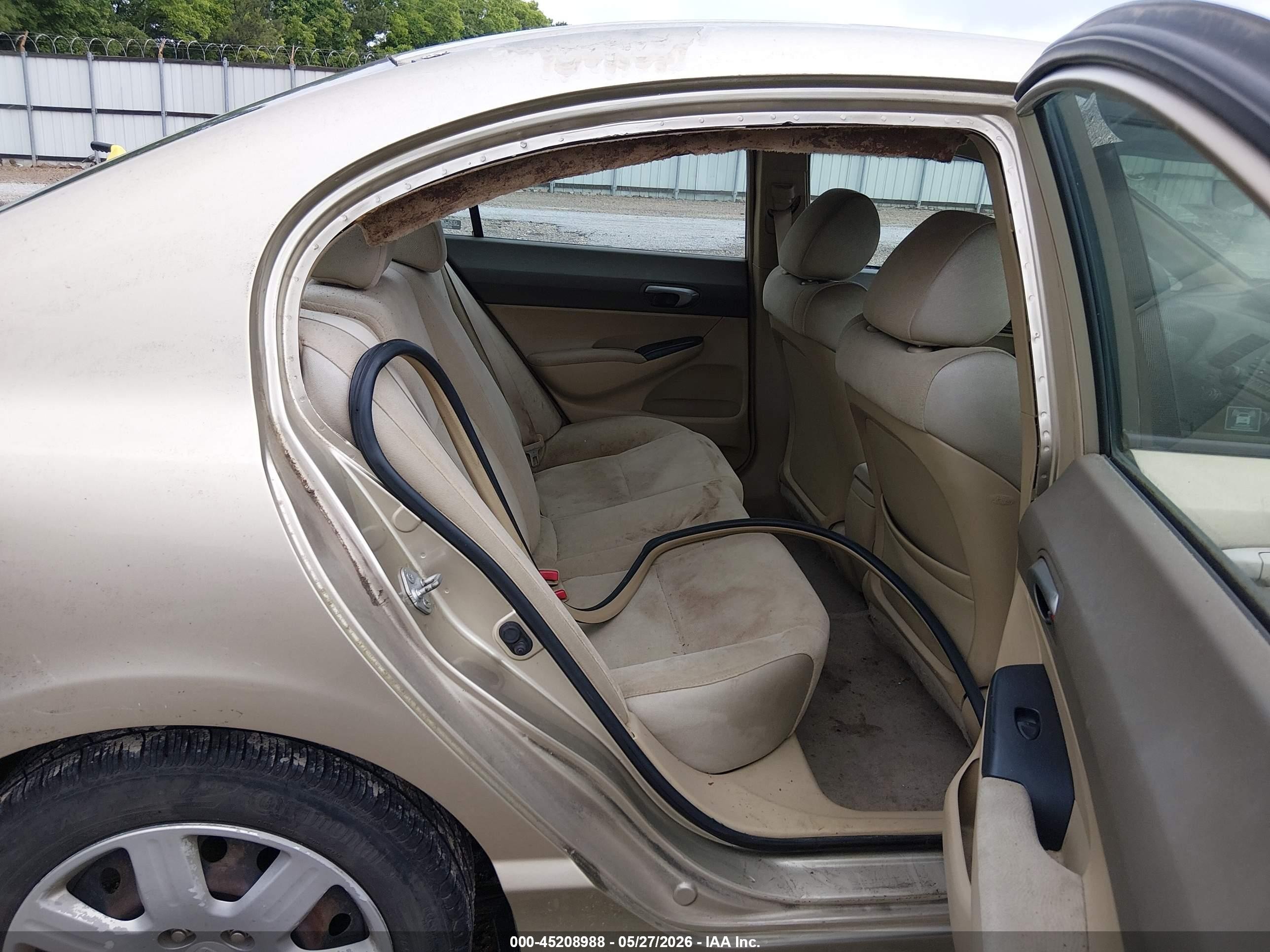2007 Honda Civic Lx Gold vin: 1HGFA16567L141777