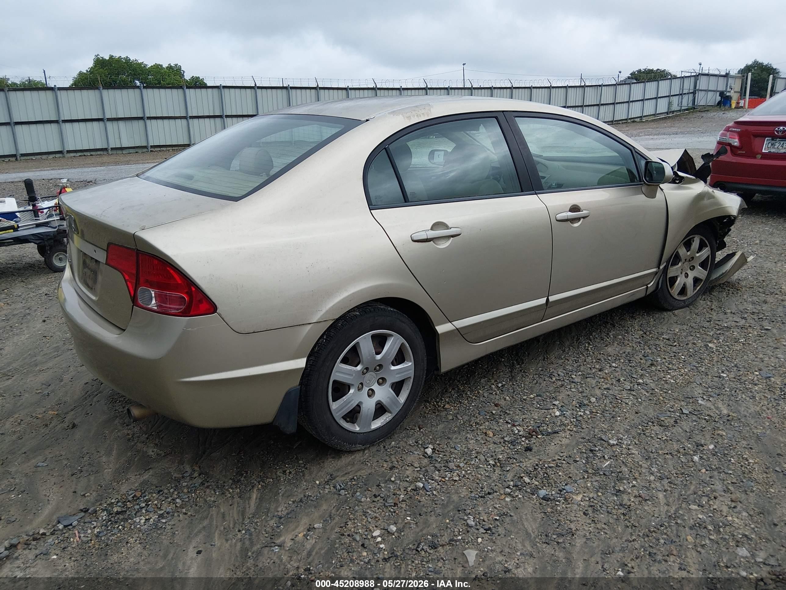 2007 Honda Civic Lx Gold vin: 1HGFA16567L141777