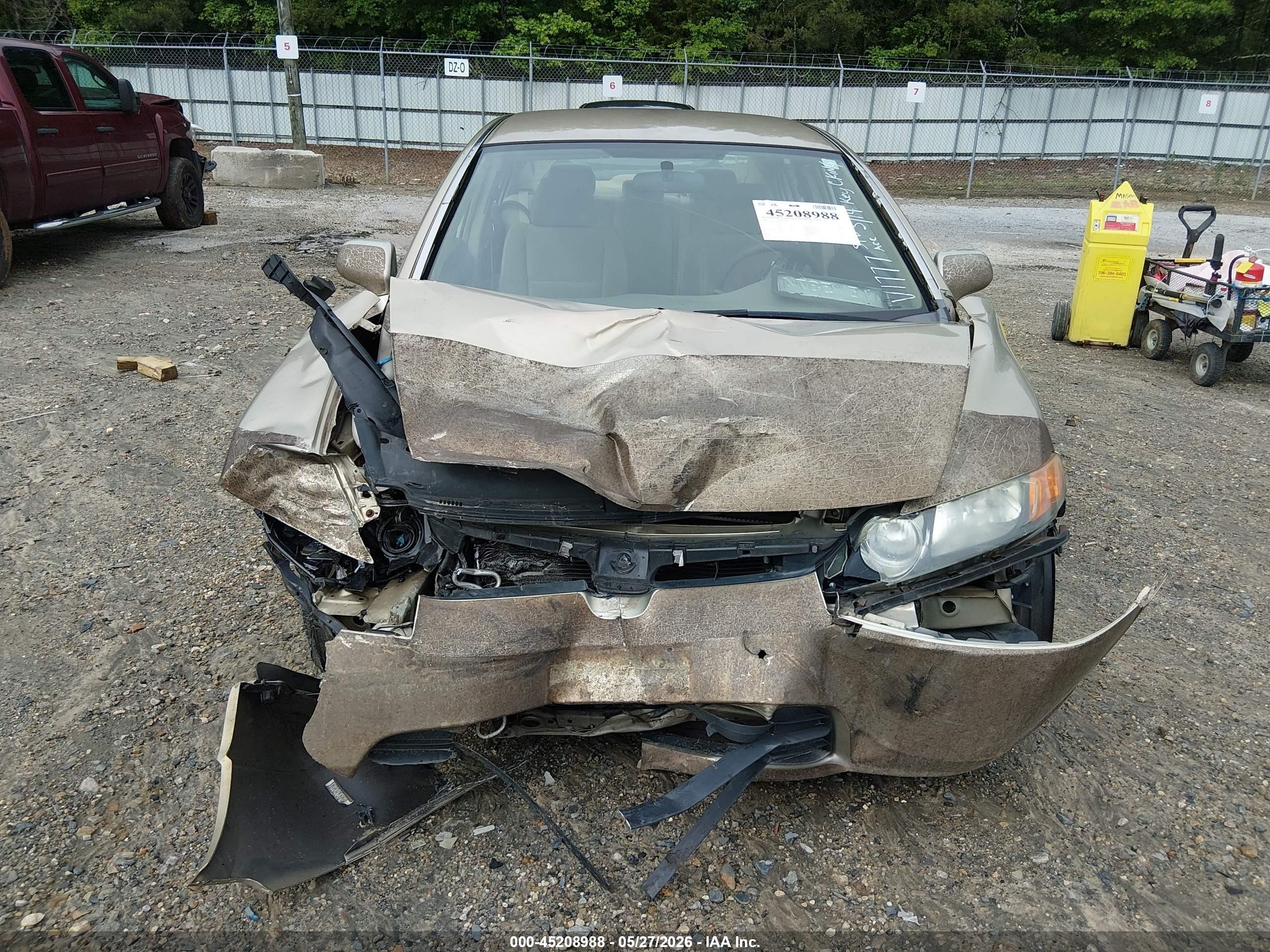 2007 Honda Civic Lx Gold vin: 1HGFA16567L141777