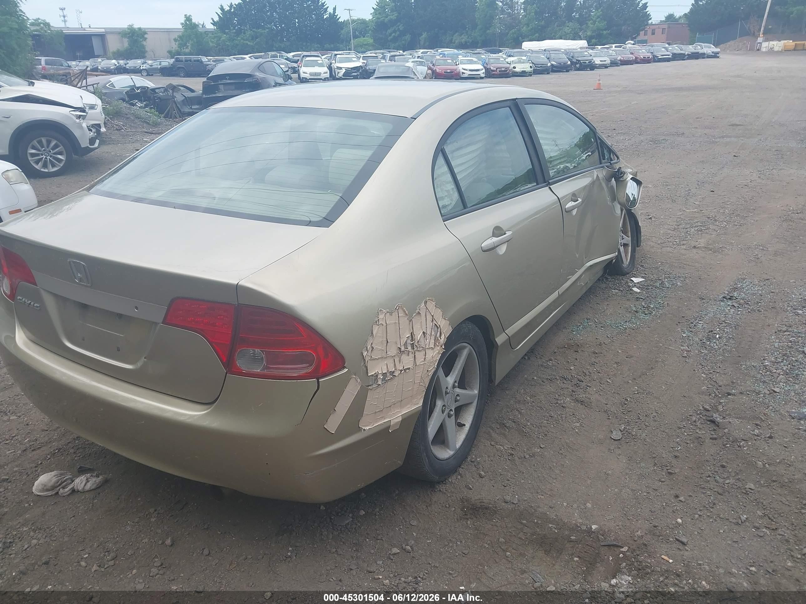 2008 Honda Civic Lx Gold vin: 1HGFA16568L033290