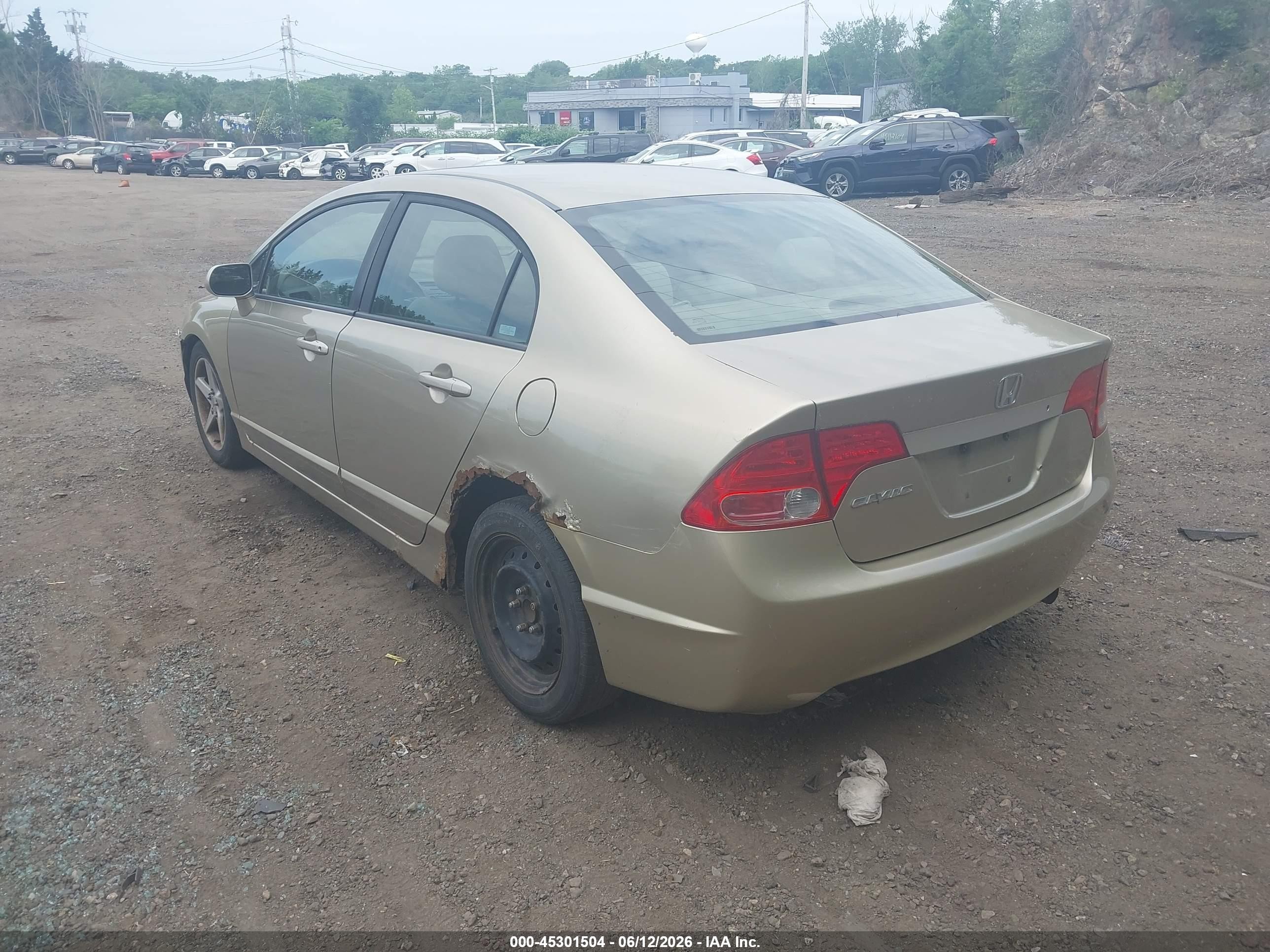 2008 Honda Civic Lx Gold vin: 1HGFA16568L033290