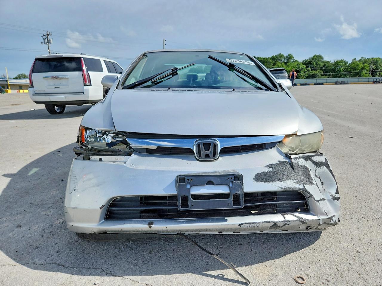 2008 Honda Civic Lx Silver vin: 1HGFA16568L038232