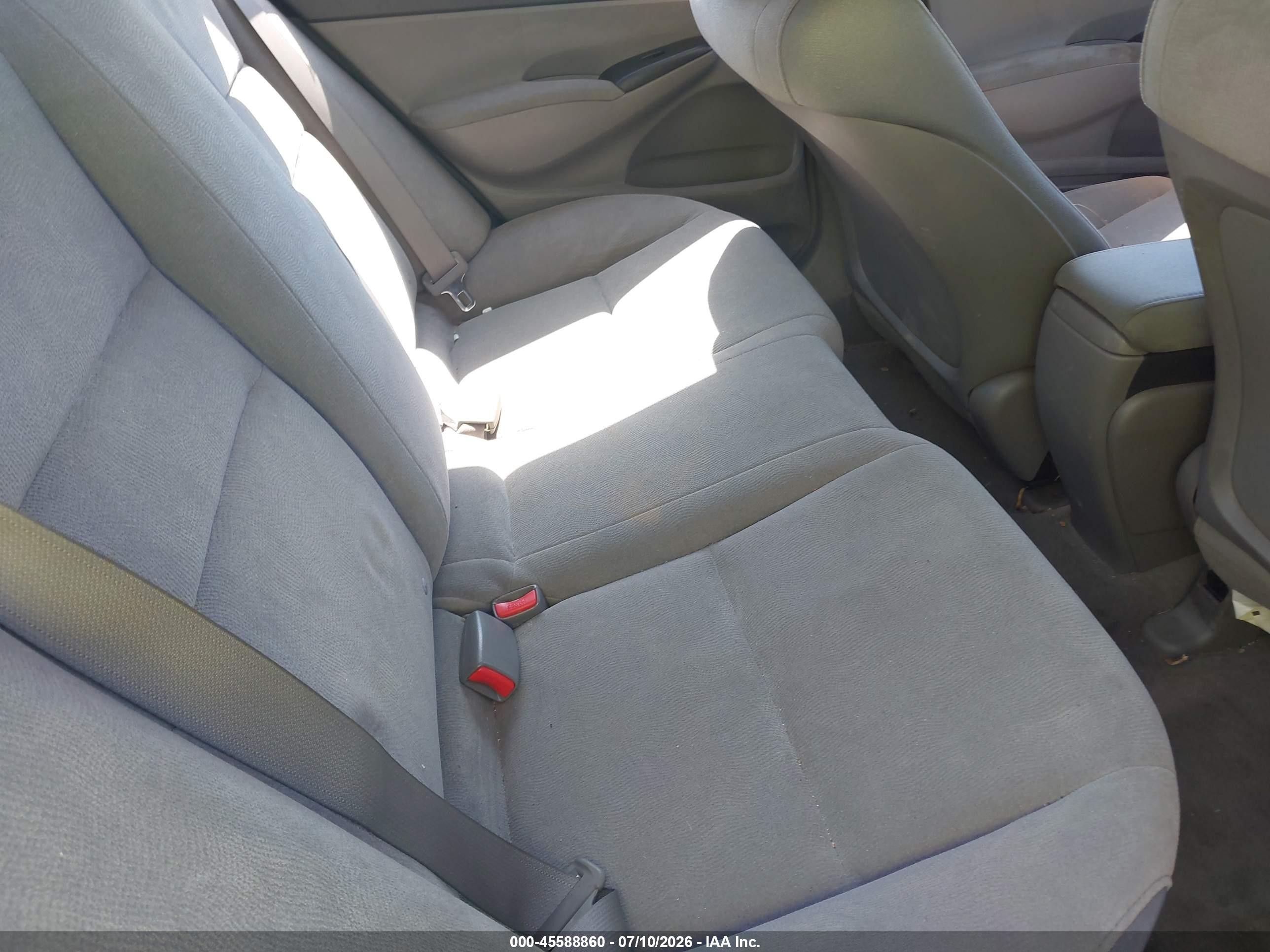 2008 Honda Civic Lx Gray vin: 1HGFA16568L039770