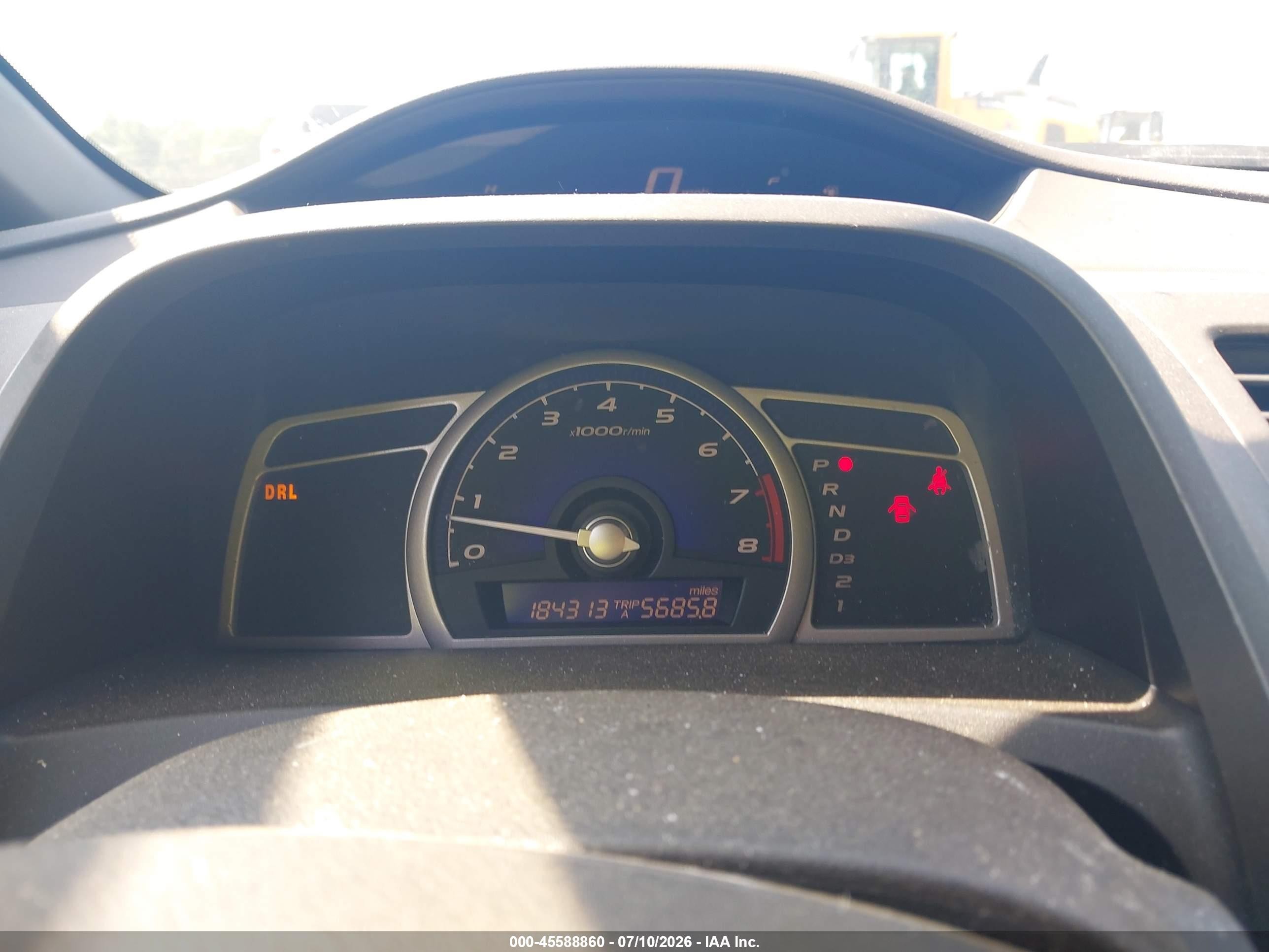 2008 Honda Civic Lx Gray vin: 1HGFA16568L039770