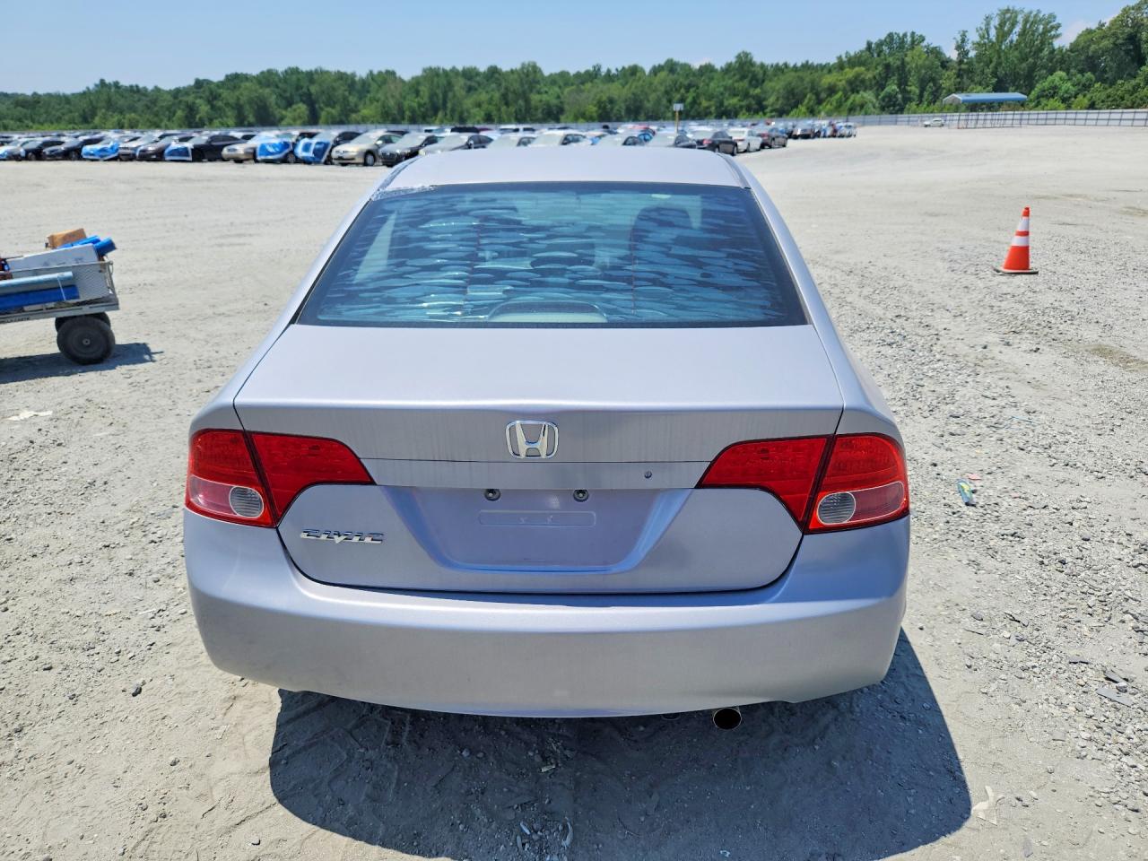 2008 Honda Civic Lx Серебряный vin: 1HGFA16568L065575