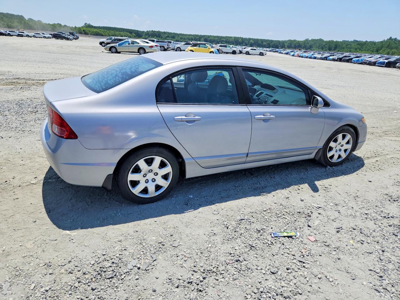 2008 Honda Civic Lx Серебряный vin: 1HGFA16568L065575