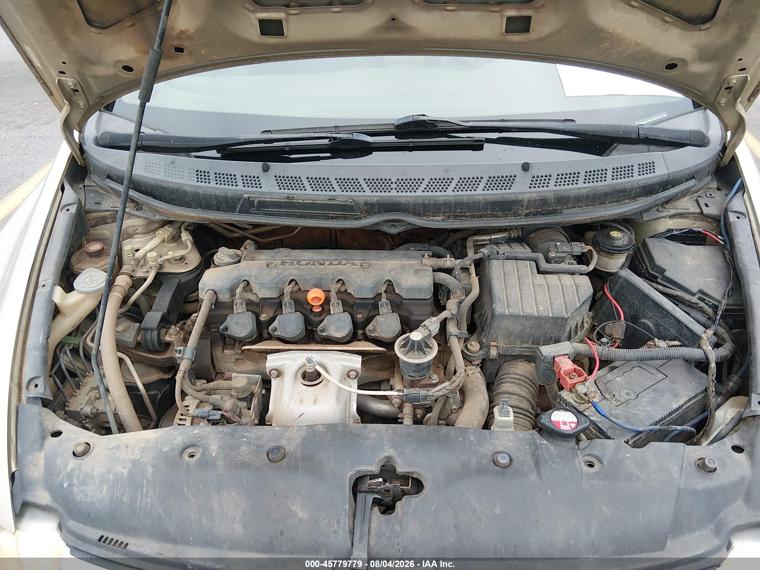 2008 Honda Civic Lx Золотой vin: 1HGFA16568L095823