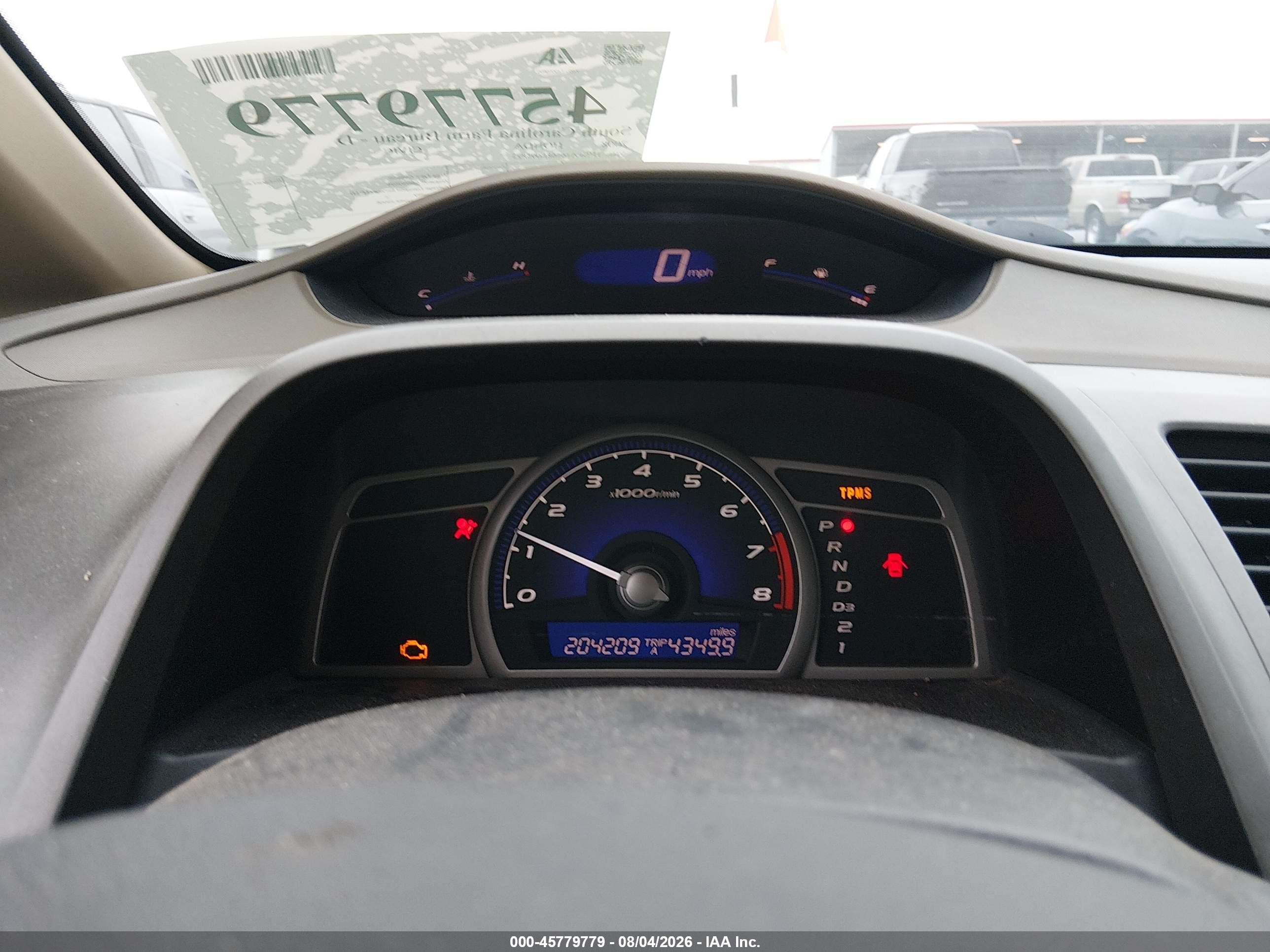 2008 Honda Civic Lx Золотой vin: 1HGFA16568L095823