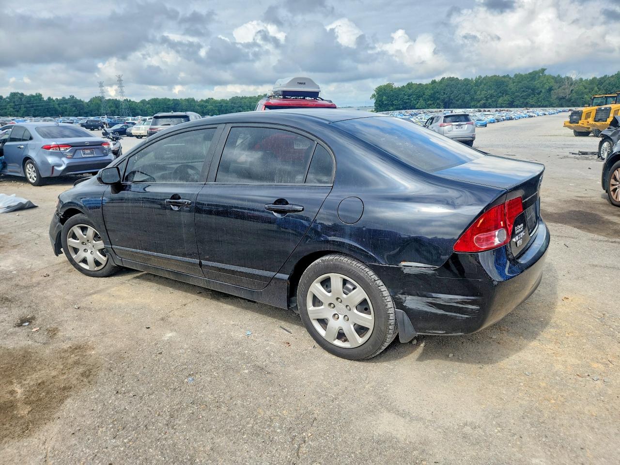 2008 Honda Civic Lx Gray vin: 1HGFA16568L097460