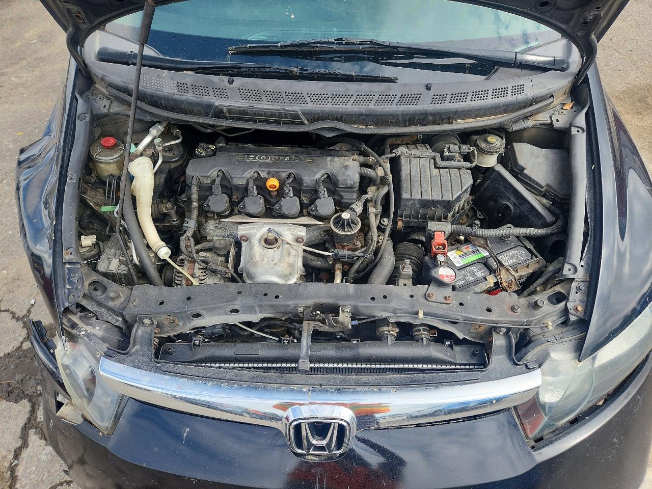 2008 Honda Civic Lx Gray vin: 1HGFA16568L097460