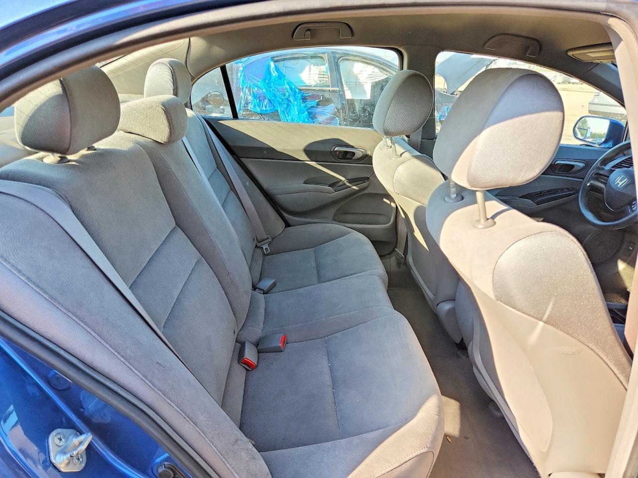 2008 Honda Civic Lx Blue vin: 1HGFA16568L099063