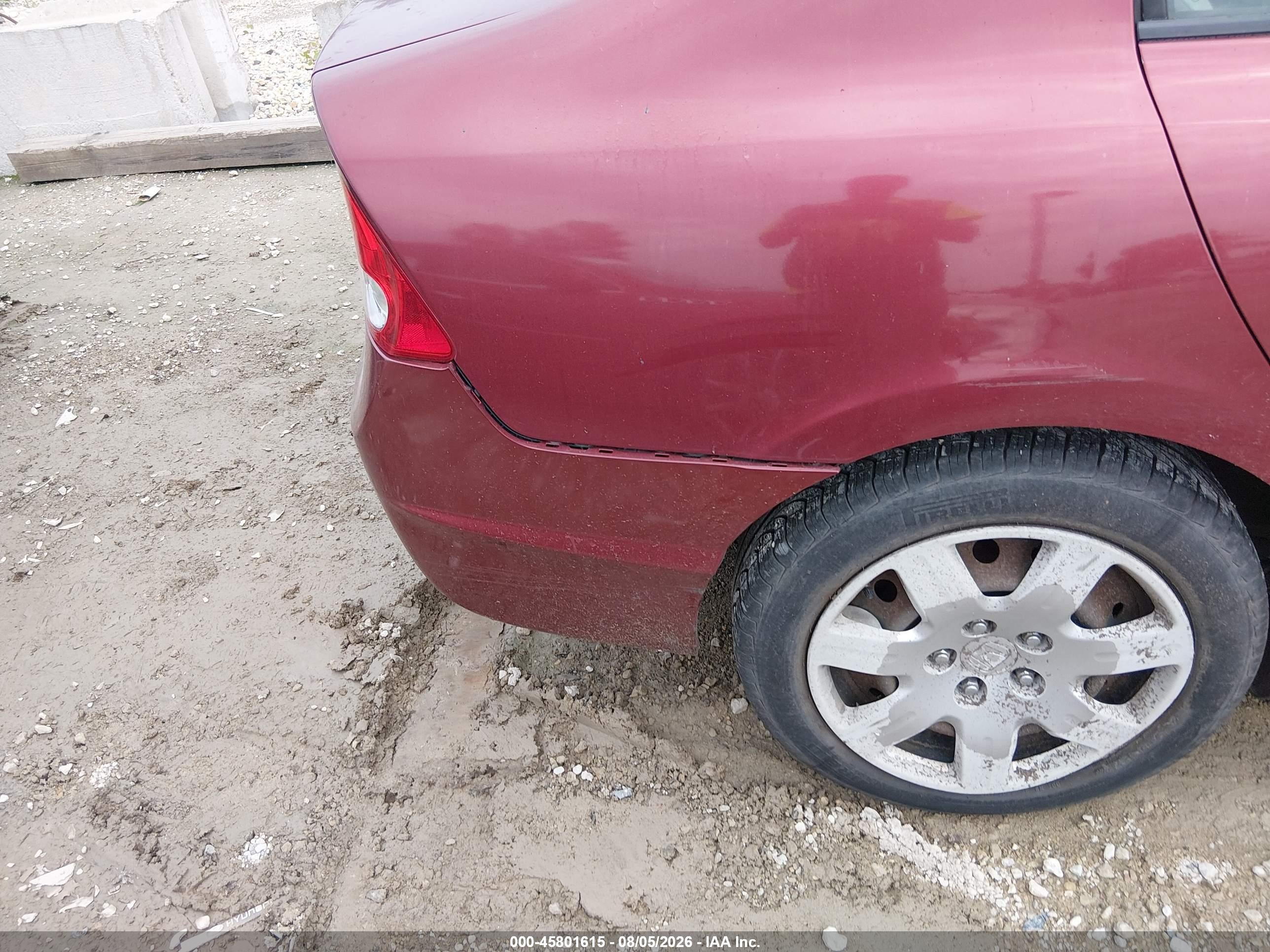 2009 Honda Civic Lx Red vin: 1HGFA16569L002607