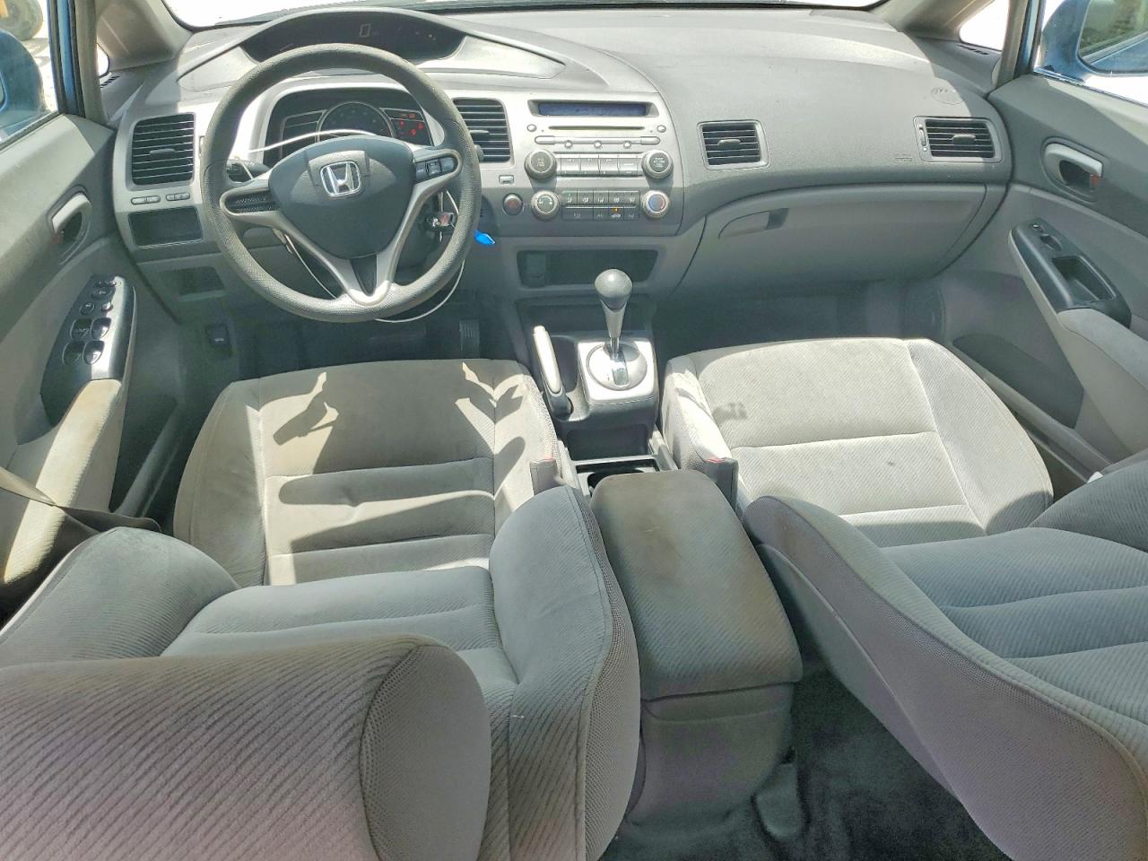 2009 Honda Civic Lx Blue vin: 1HGFA16569L010819