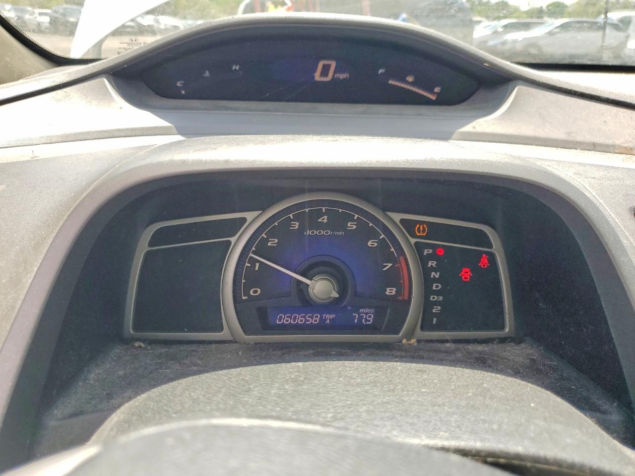 2009 Honda Civic Lx White vin: 1HGFA16569L016054