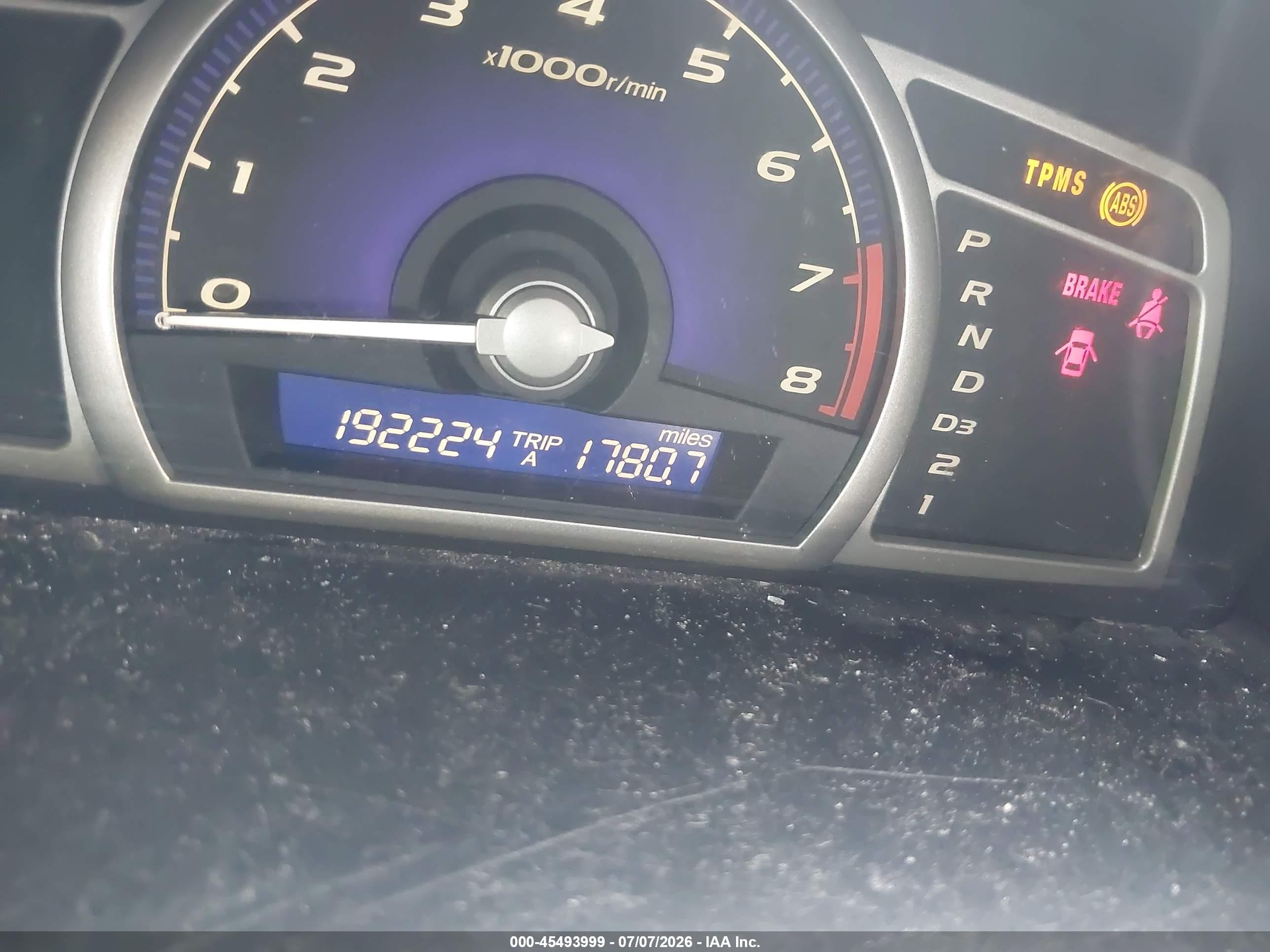 2009 Honda Civic Lx Синий vin: 1HGFA16569L017849