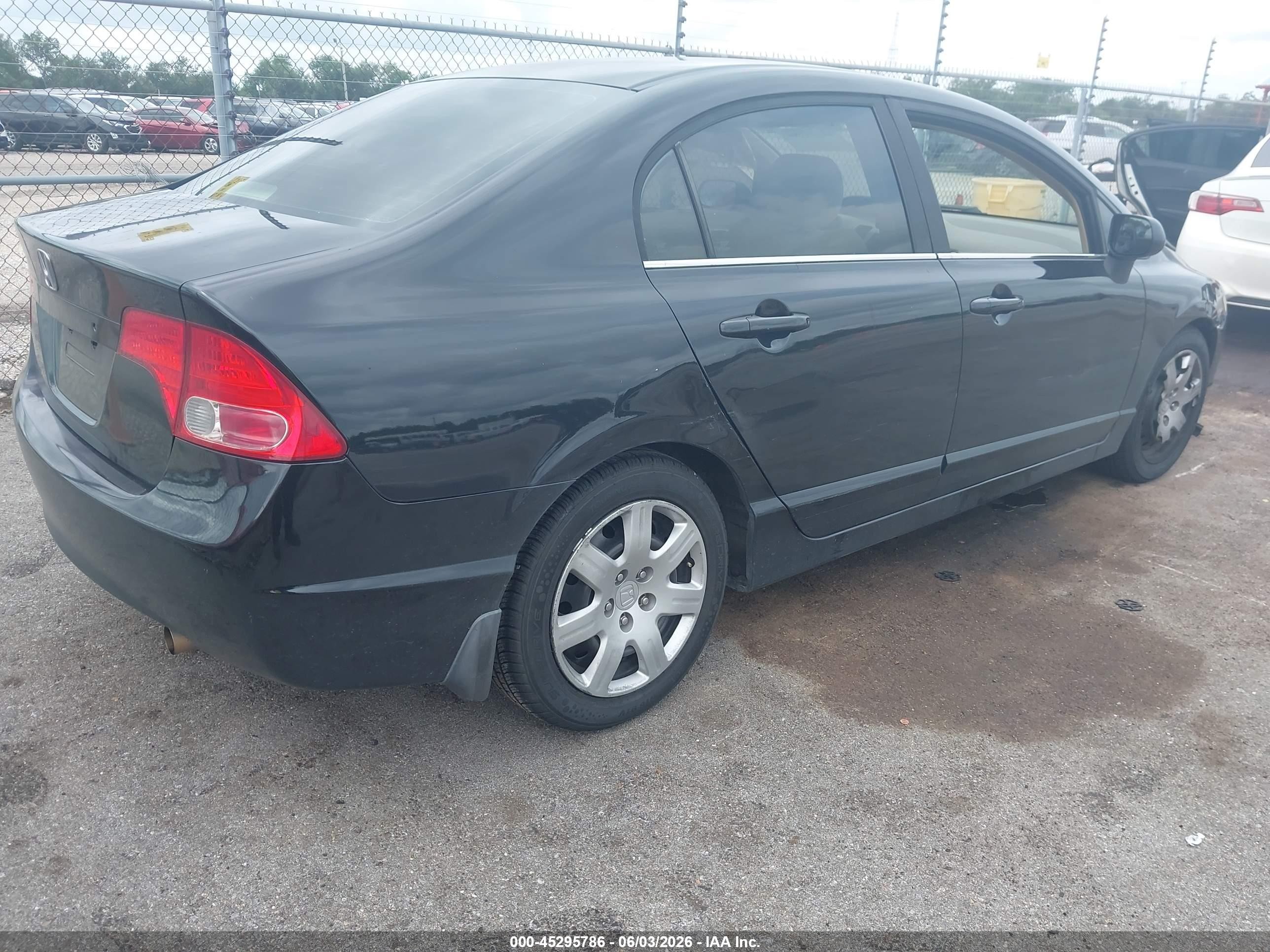 2006 Honda Civic Lx Dark Blue vin: 1HGFA16576L000862