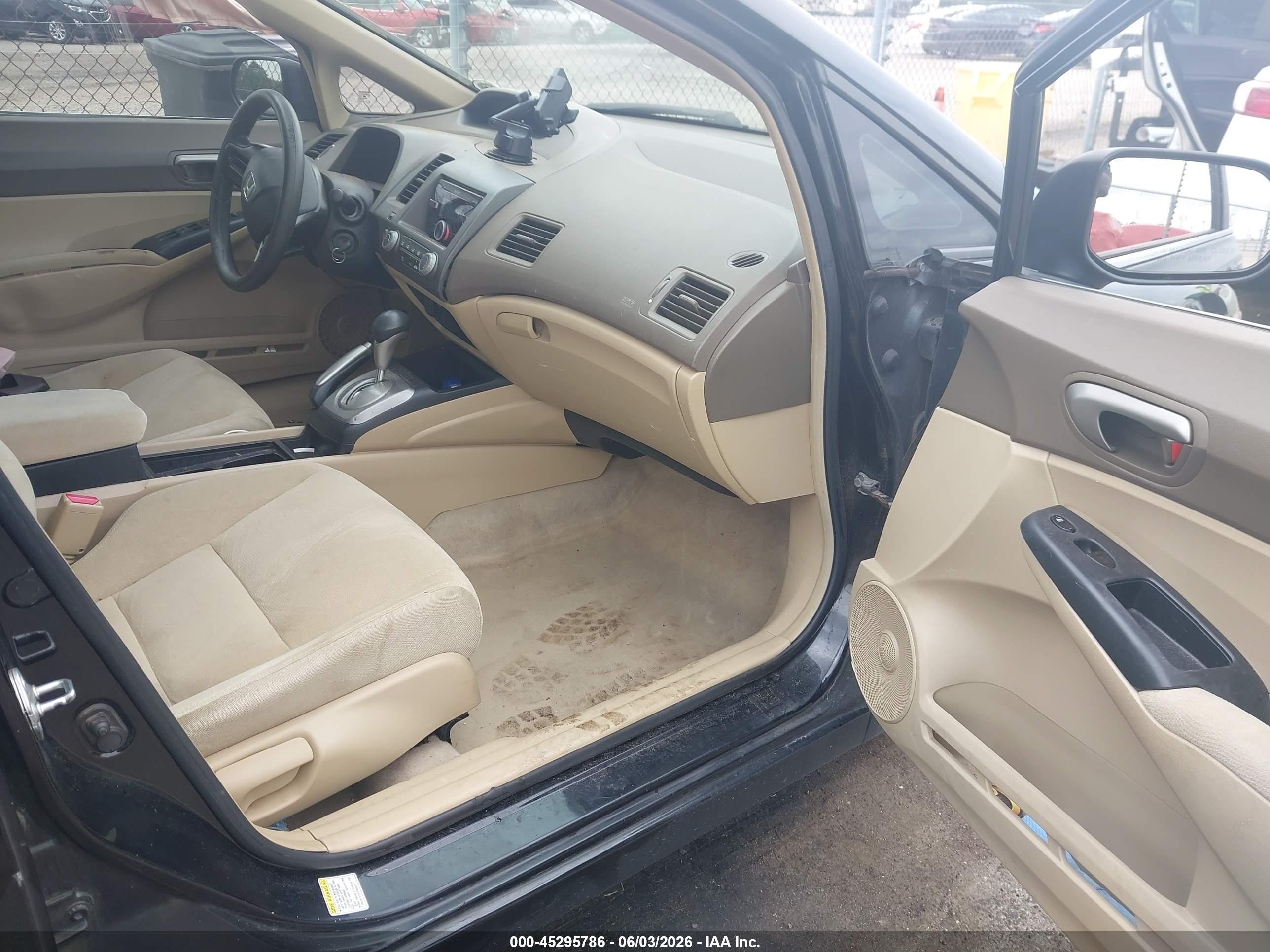 2006 Honda Civic Lx Dark Blue vin: 1HGFA16576L000862