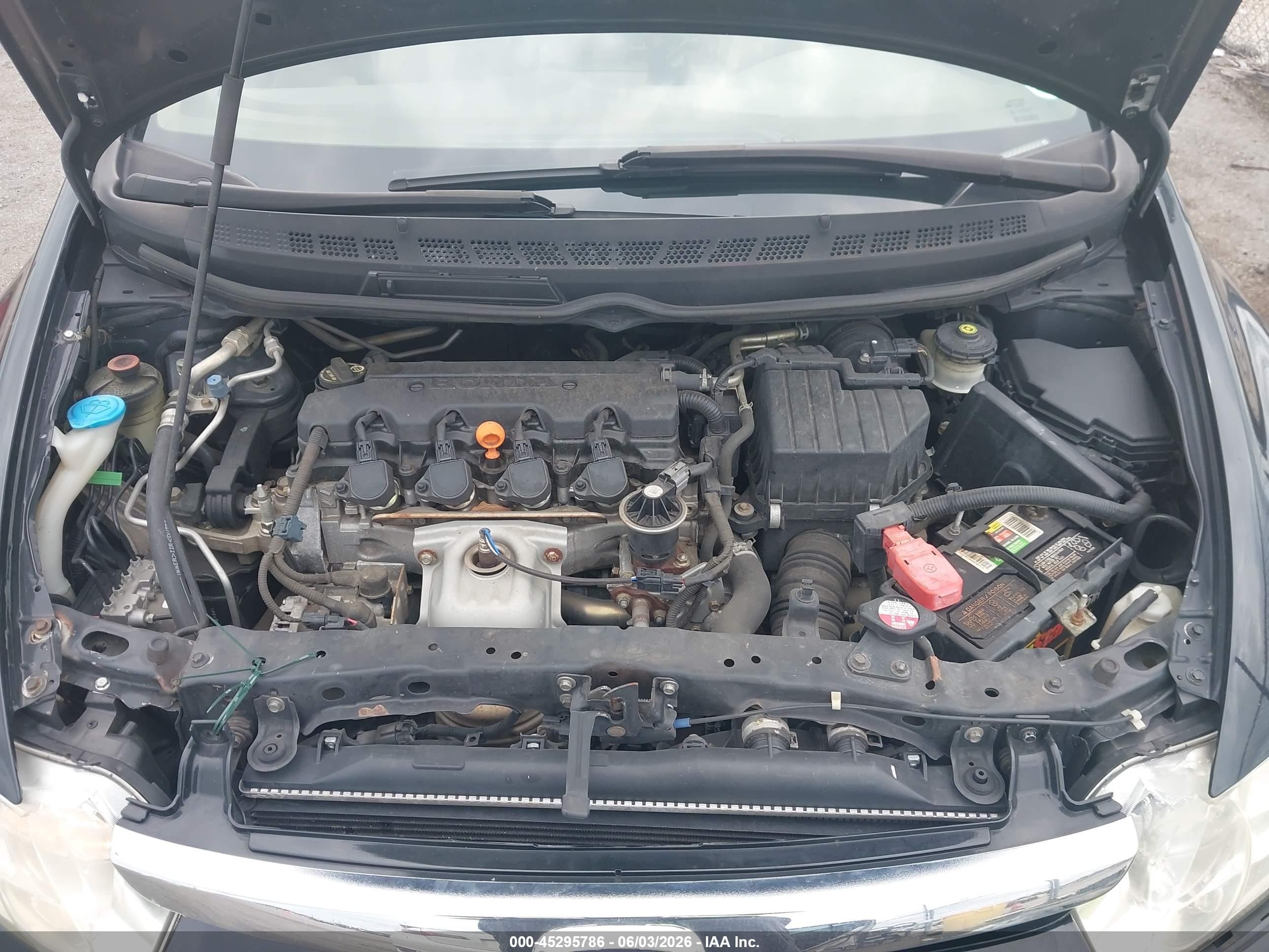 2006 Honda Civic Lx Dark Blue vin: 1HGFA16576L000862