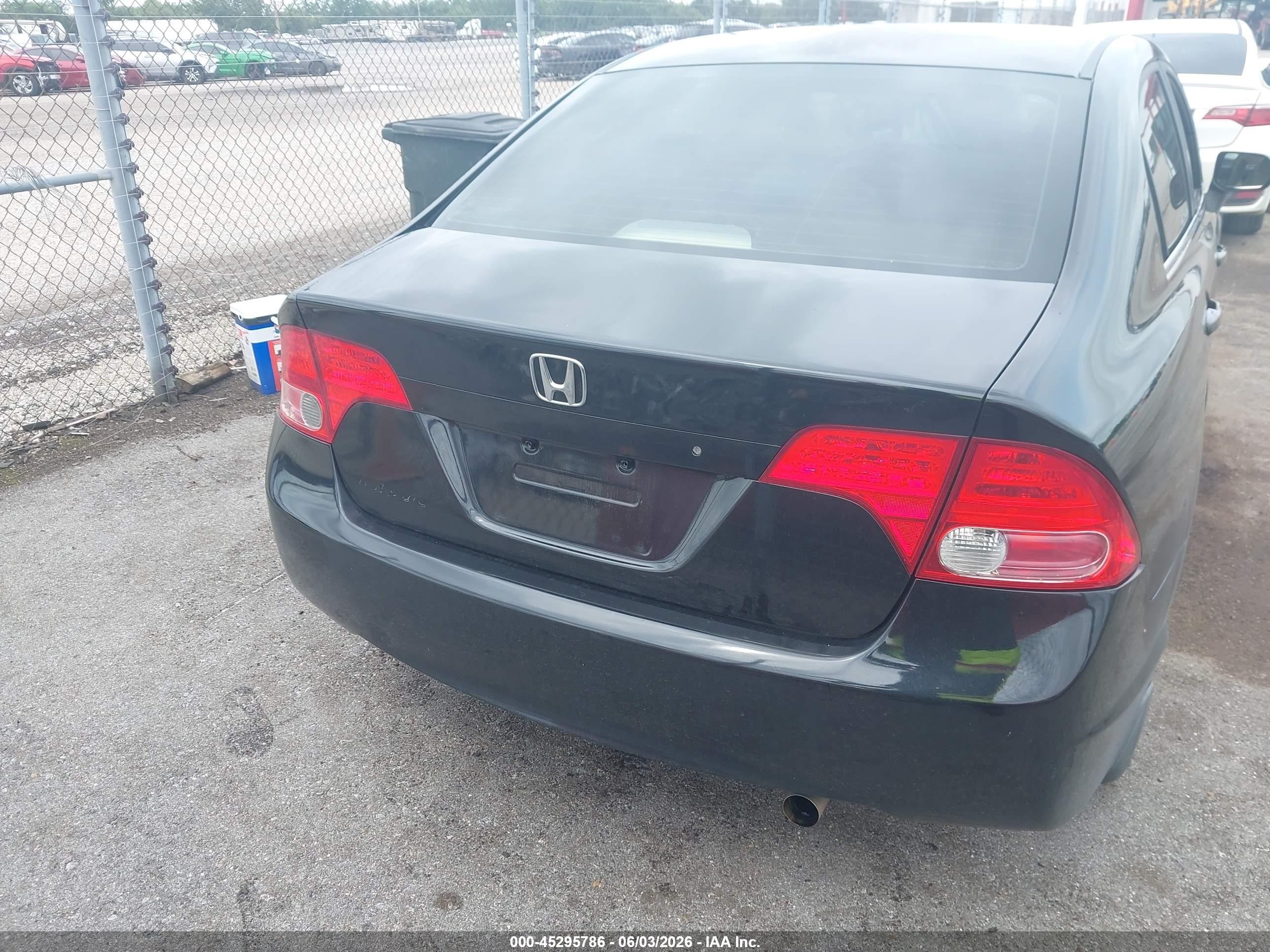 2006 Honda Civic Lx Dark Blue vin: 1HGFA16576L000862