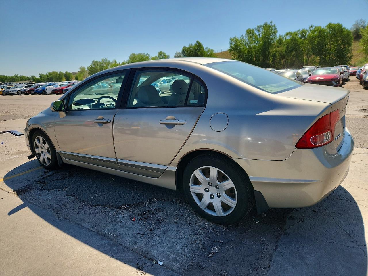 2006 Honda Civic Lx Серебряный vin: 1HGFA16576L005463
