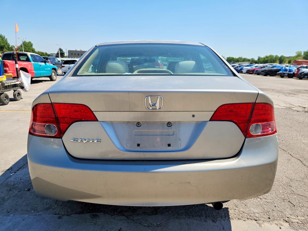 2006 Honda Civic Lx Серебряный vin: 1HGFA16576L005463
