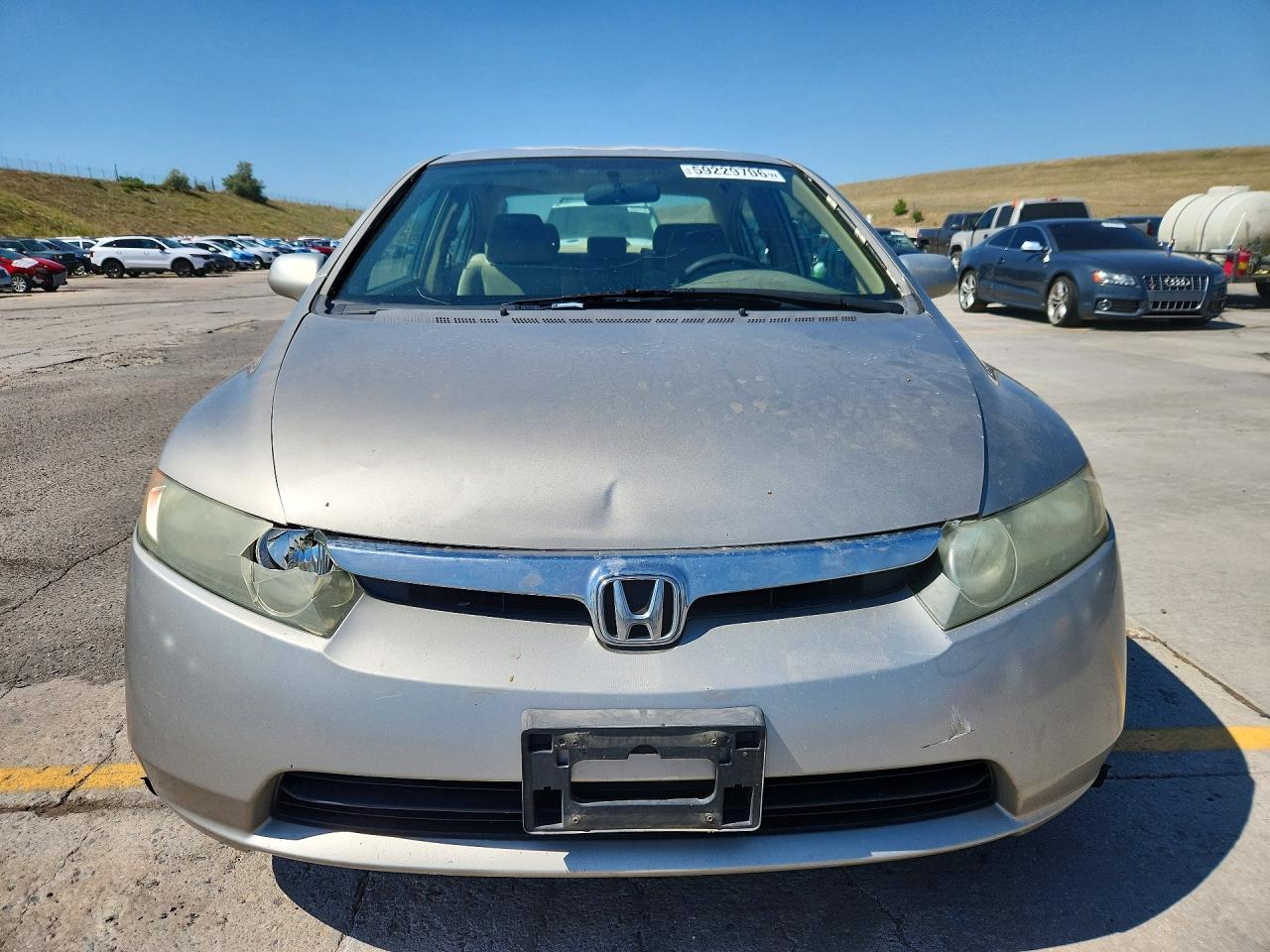 2006 Honda Civic Lx Серебряный vin: 1HGFA16576L005463