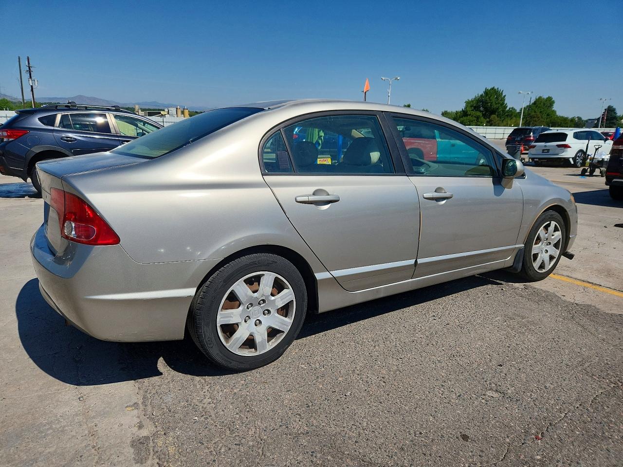 2006 Honda Civic Lx Серебряный vin: 1HGFA16576L005463