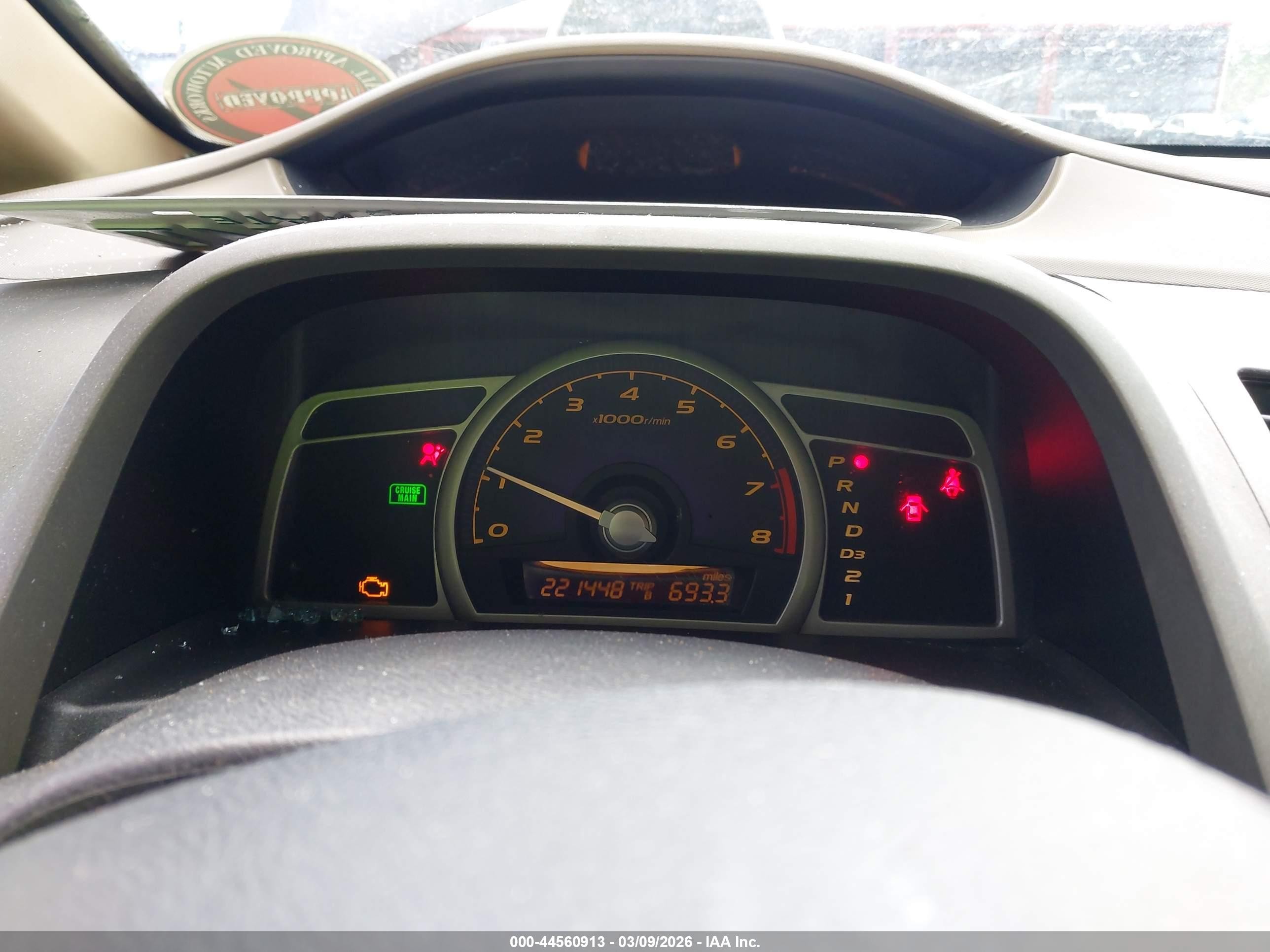 2006 Honda Civic Lx Blue vin: 1HGFA16576L027267