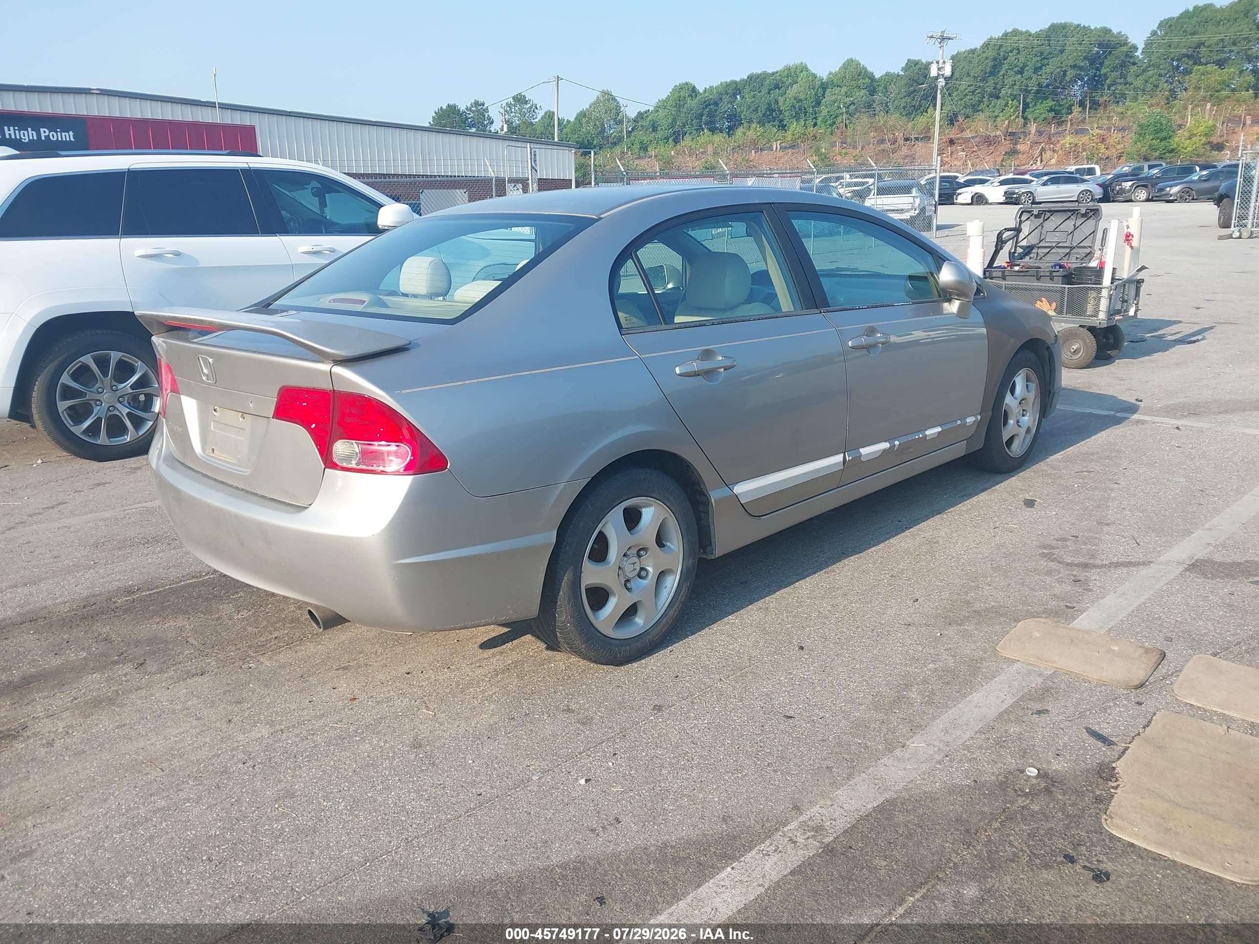 2006 Honda Civic Lx Желто-коричневый vin: 1HGFA16576L058339