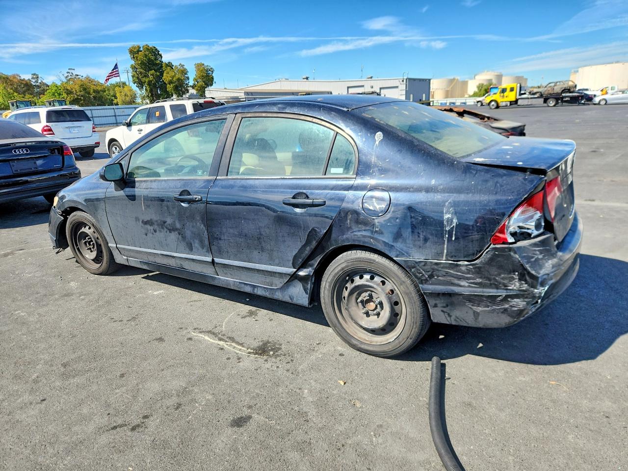 2006 Honda Civic Lx Black vin: 1HGFA16576L063461