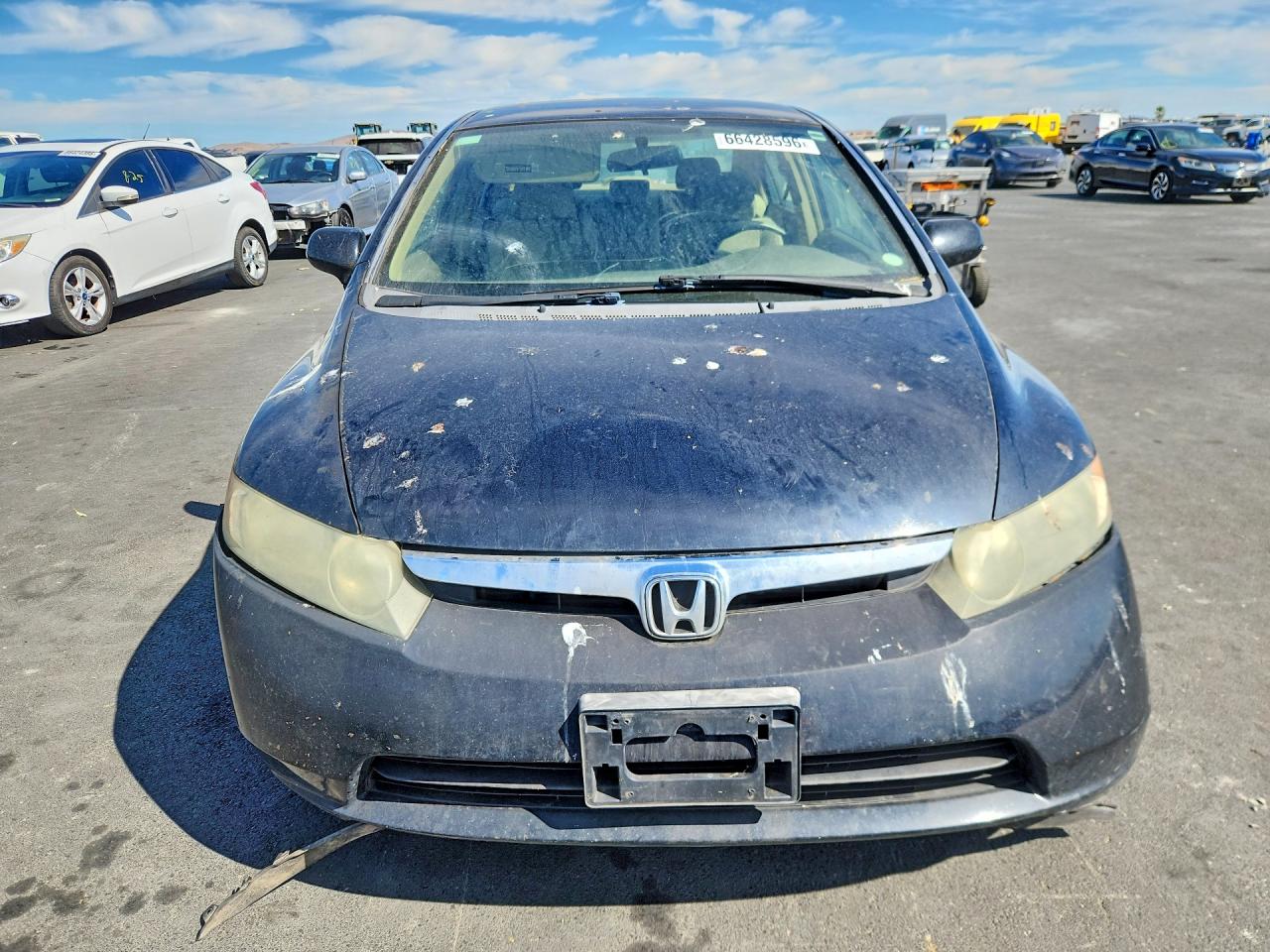 2006 Honda Civic Lx Black vin: 1HGFA16576L063461