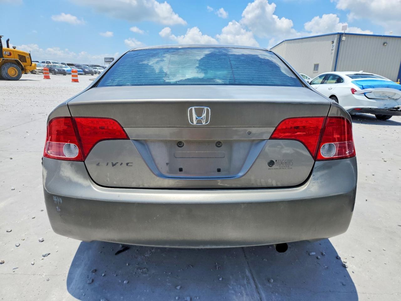 2006 Honda Civic Lx Tan vin: 1HGFA16576L082186