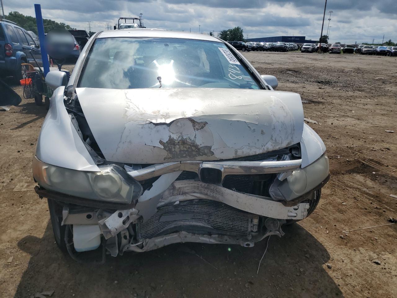 2006 Honda Civic Lx Silver vin: 1HGFA16576L108432