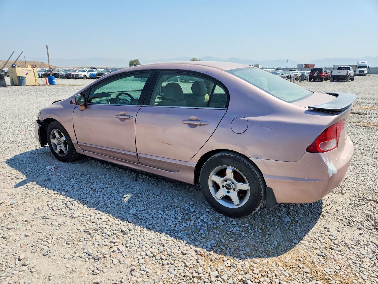2006 Honda Civic Lx Pink vin: 1HGFA16576L112495