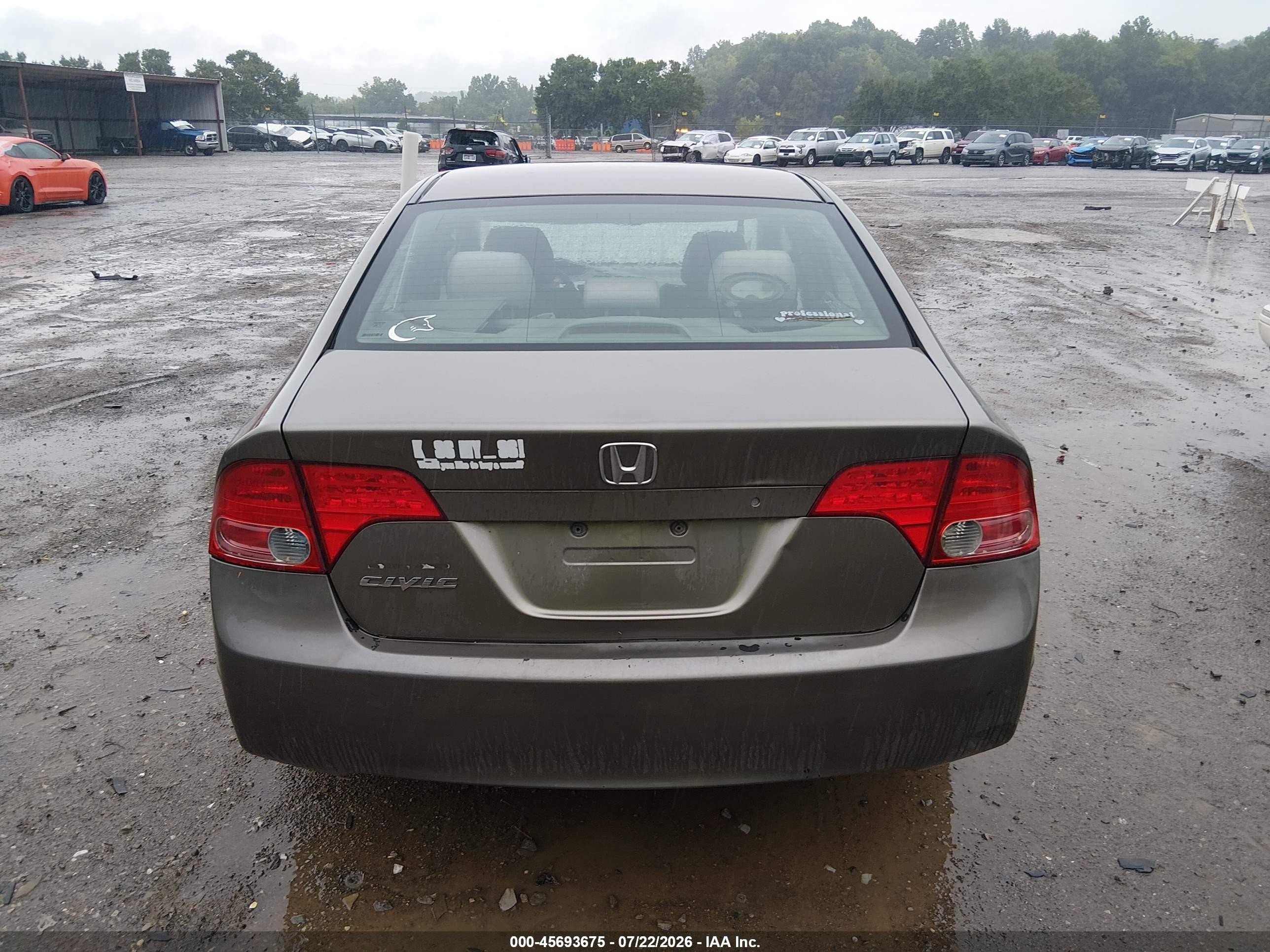 2006 Honda Civic Lx Pewter vin: 1HGFA16576L116398