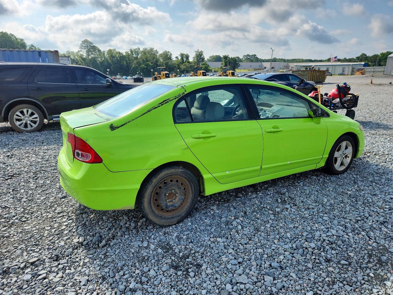 2006 Honda Civic Lx Зеленый vin: 1HGFA16576L123013